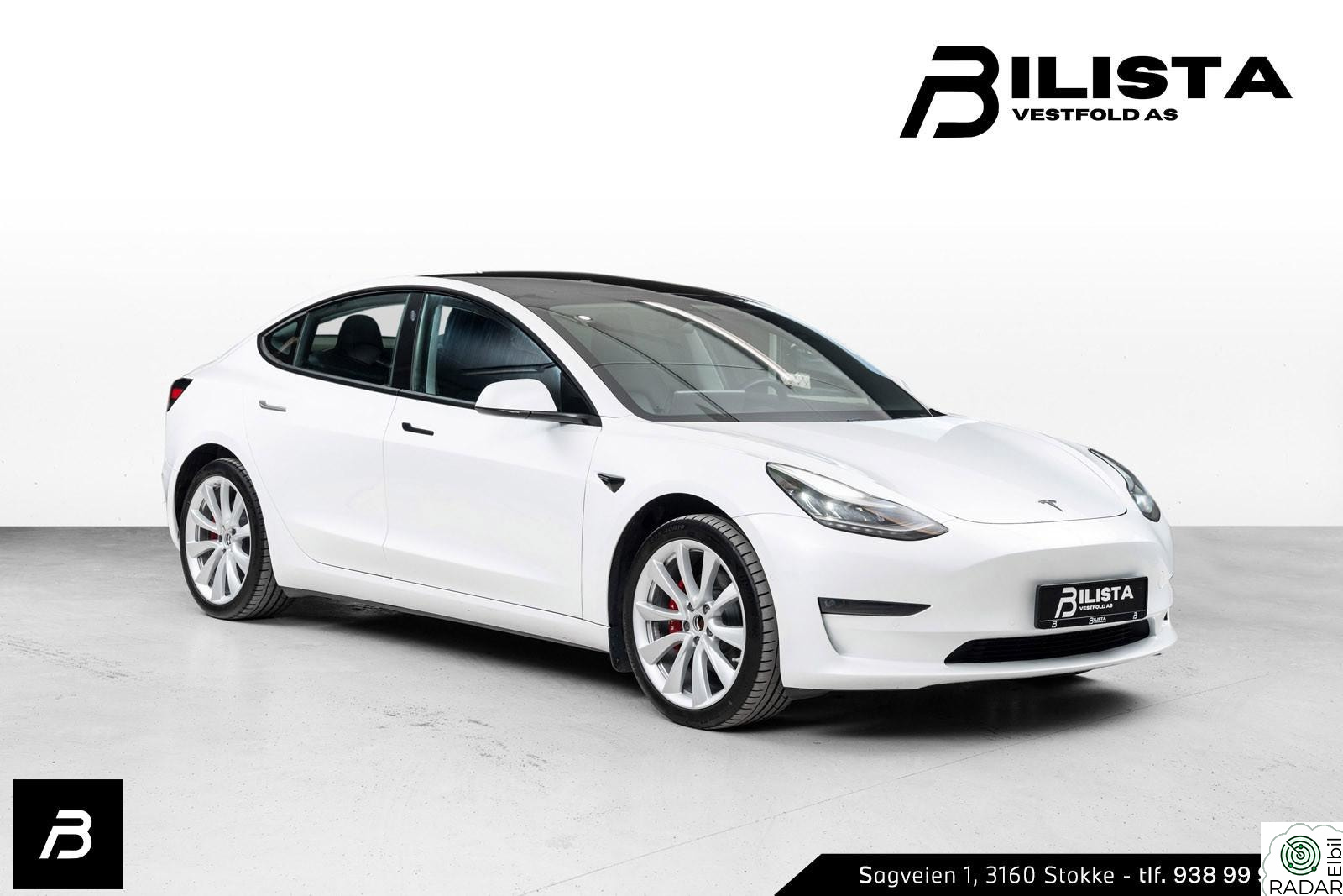 TESLA Model 3 Long Range Autopilot 560km NY EU ACC Premium 1 Eier ++