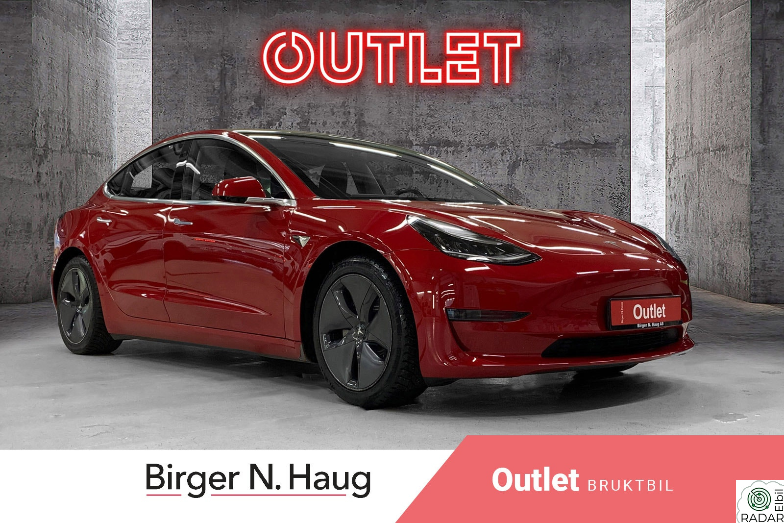 TESLA Model 3 Long Range AWD /R.KAM/PREMIUM LYD/APP/NAVI/