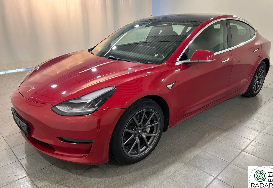 TESLA Model 3 LONG RANGE DM AW/LAVT KM/GARANTI/PANO/STOR B.R.560KM