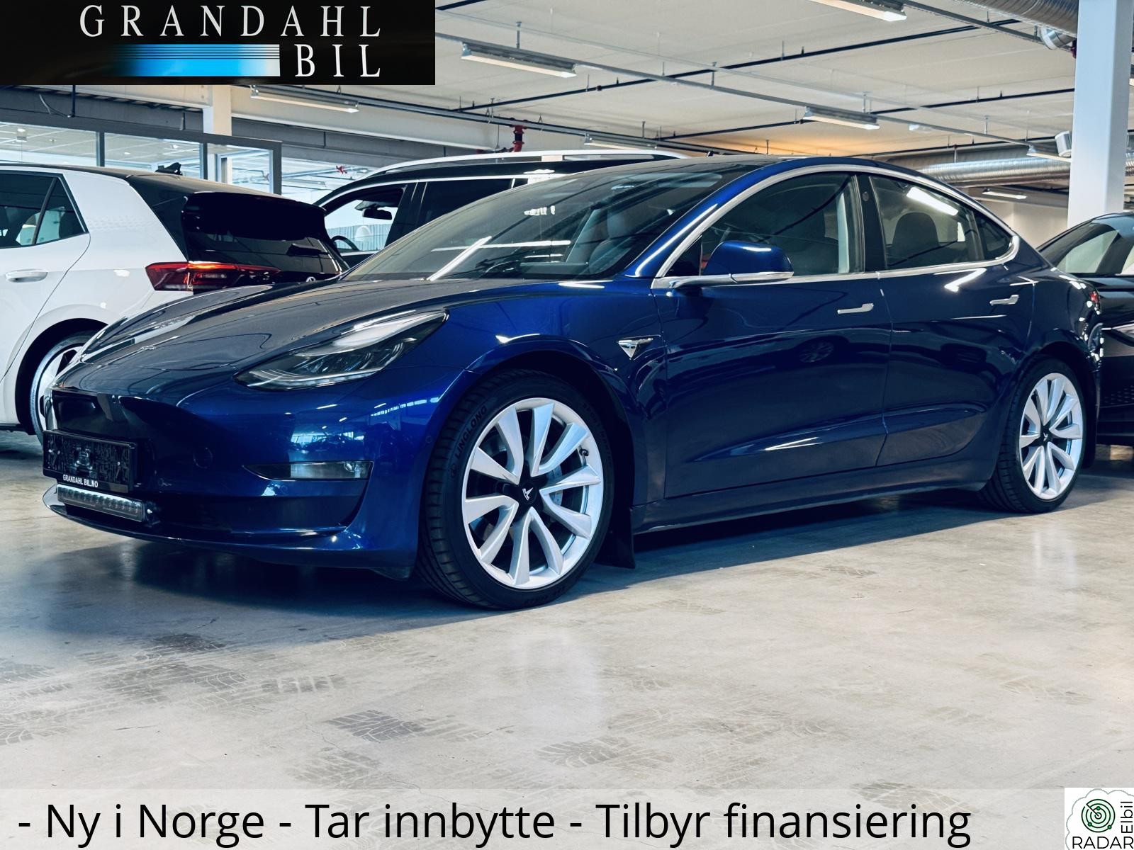 TESLA Model 3 Long Range - 4WD - Autopilot - Tar innbytte
