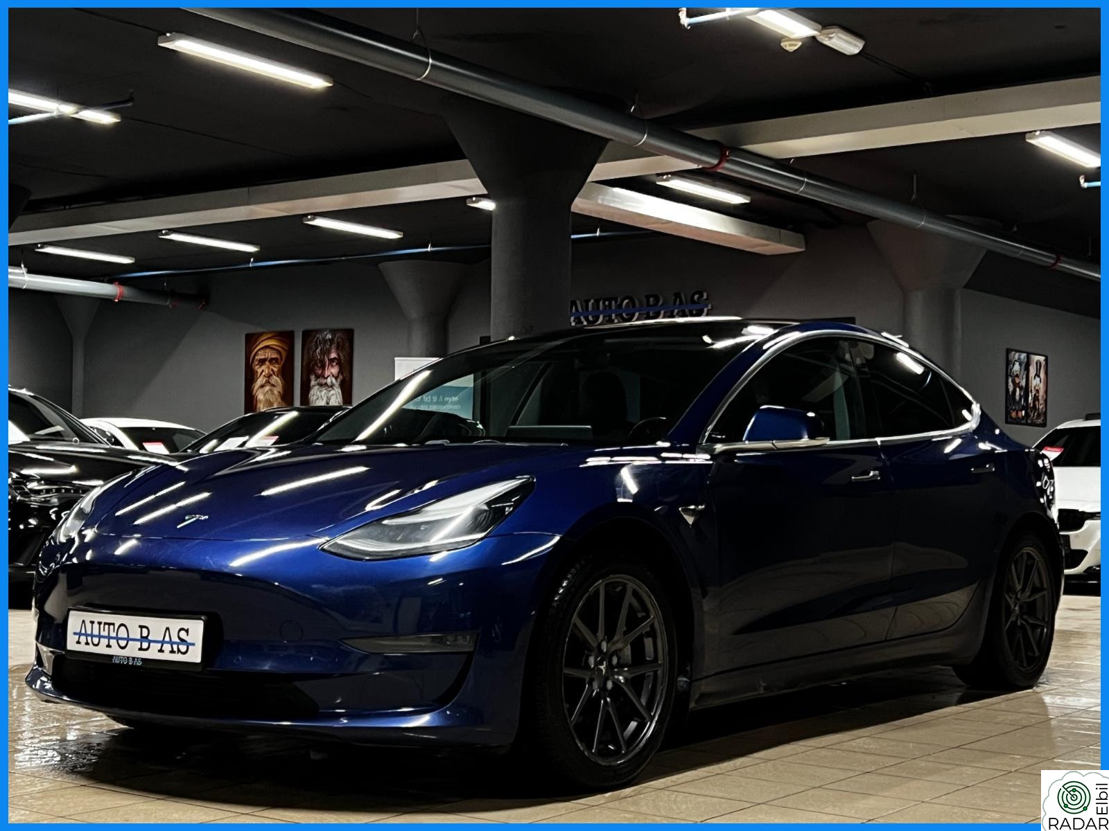 TESLA Model 3 LongRange / AWD / NY EU-kontroll