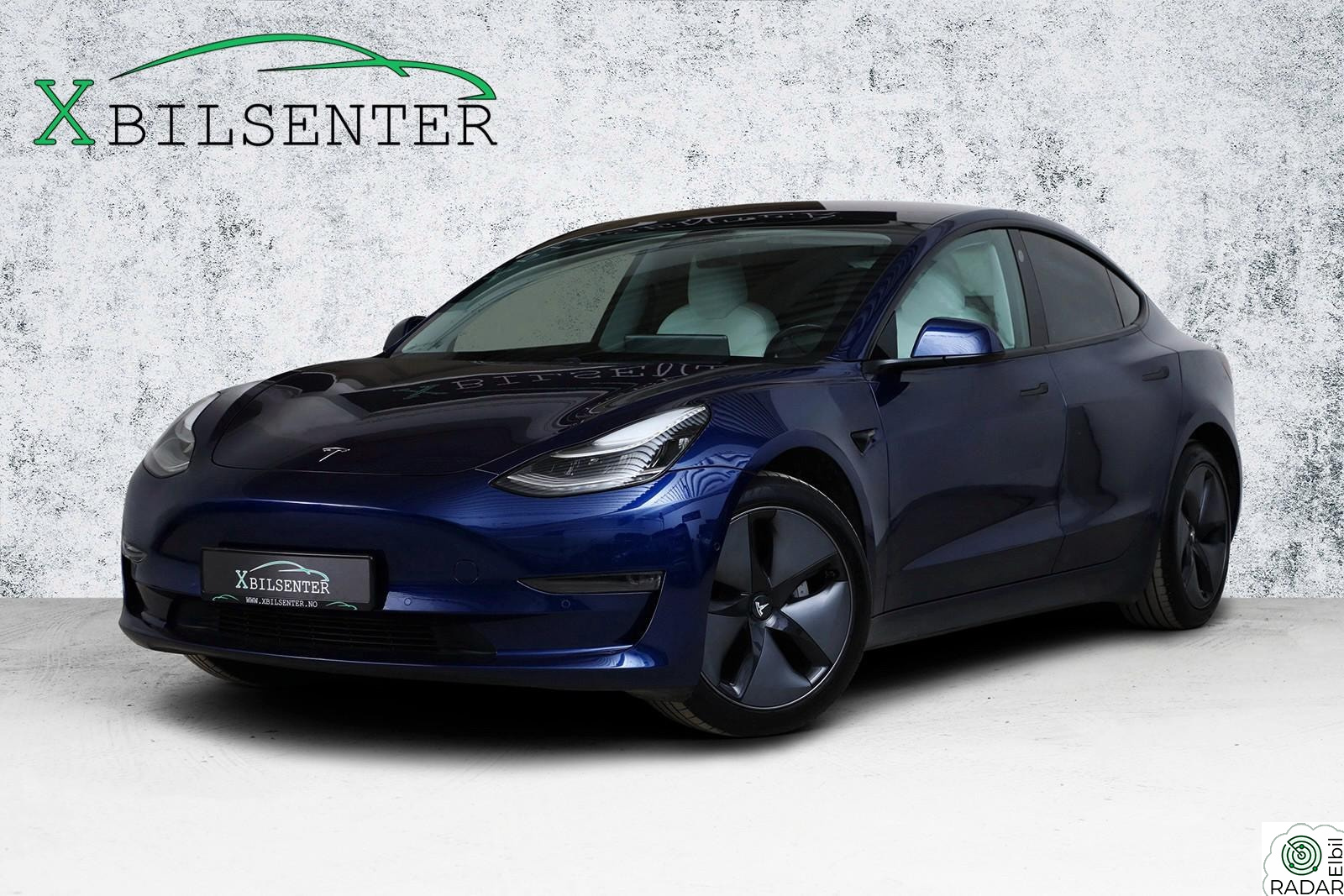 TESLA Model 3 Long Range AWD // AUTOPILOT PREMIUM VINTER MCU2 LYD++