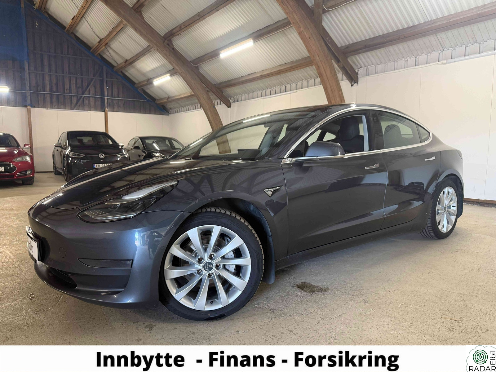 TESLA Model 3 LONG RANGE - AWD - EU OK 12.juni 2027 - VELHOLDT OG FIN