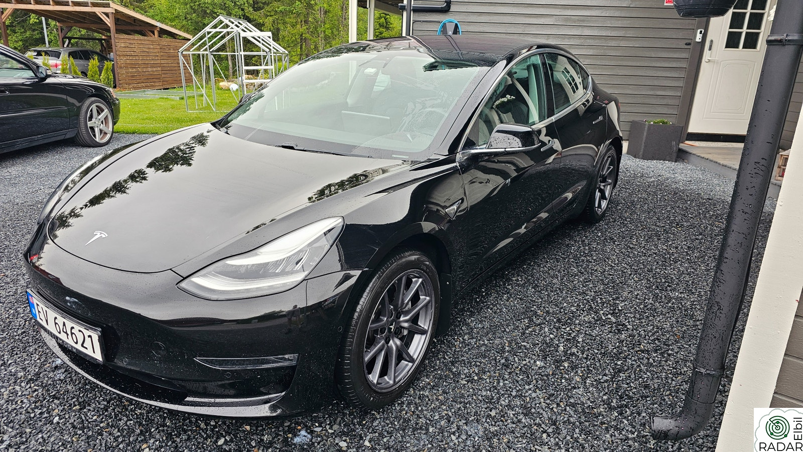 TESLA Model 3 Long Range AWD. EU OK til mai 2027
