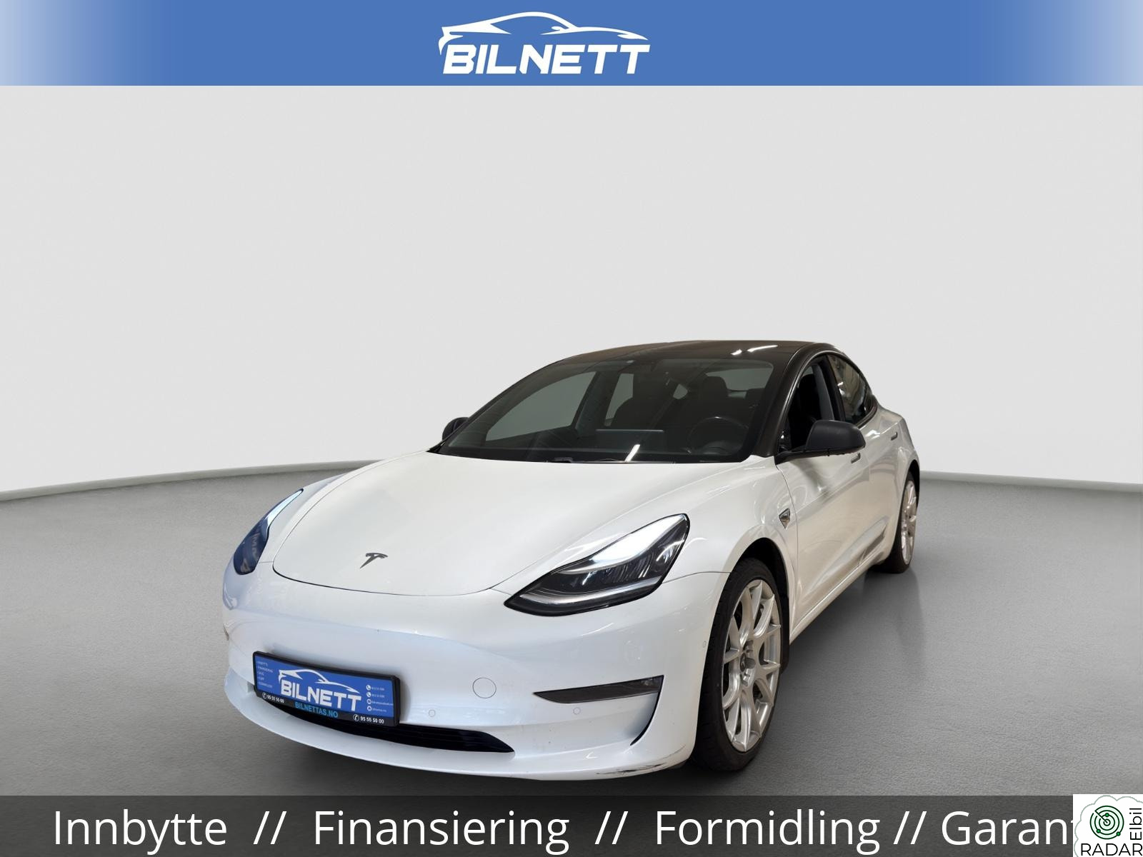 TESLA Model 3 Long Range Dual Motor AWD/FSD/ACC/H.Feste/Skinn