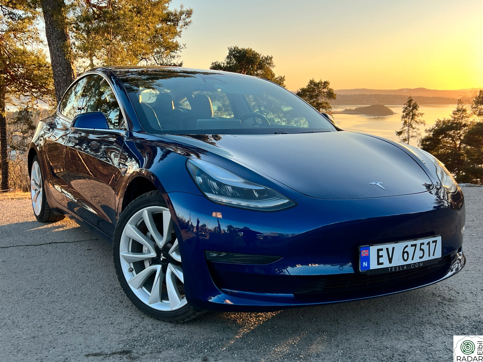 TESLA Model 3 Long Range AWD, Garanti, ny EU-godkjenning til 06.2027