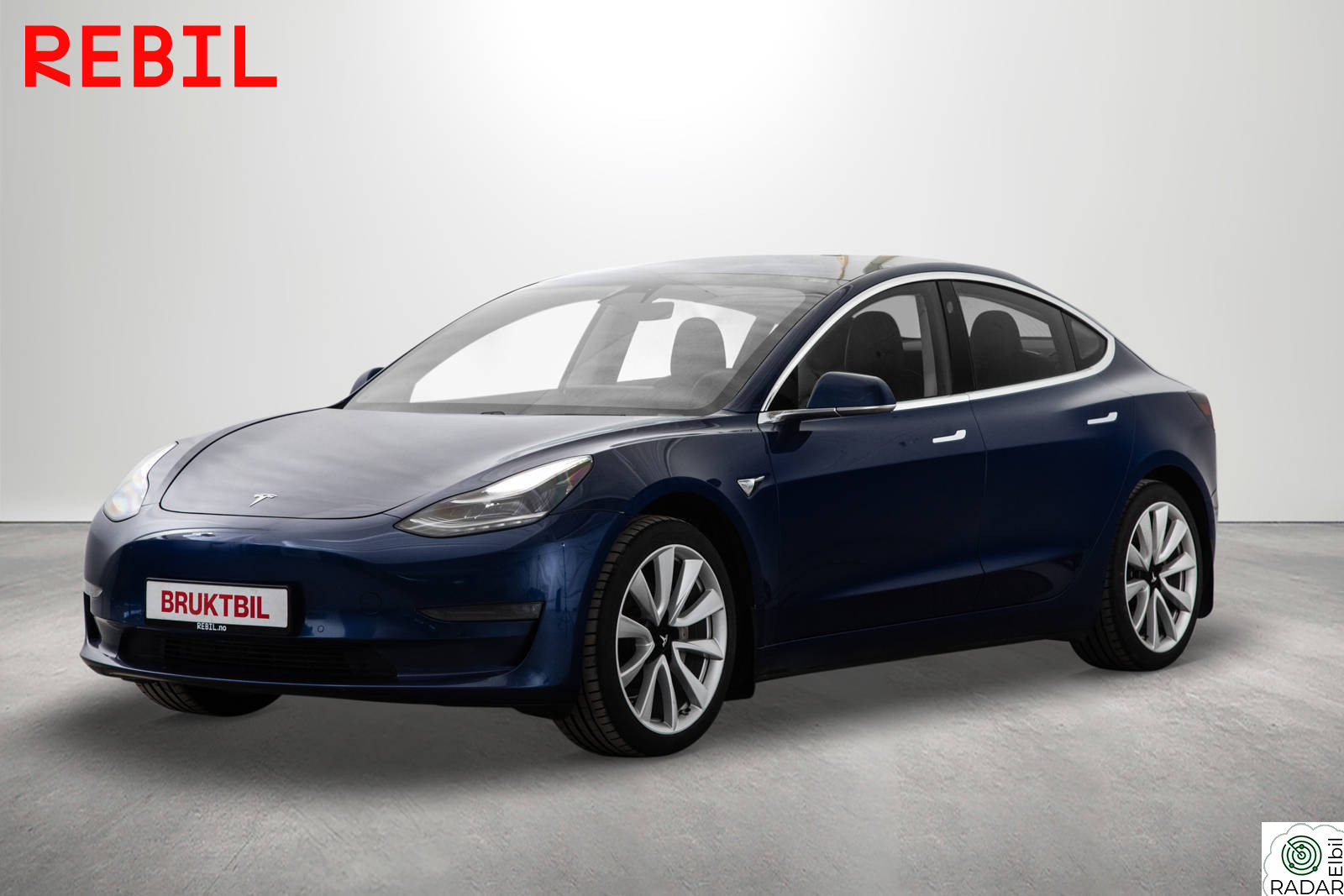 TESLA Model 3 560km(75kWh)LR/Autopilot/Premium Lyd/Pano/MCU2/Krok