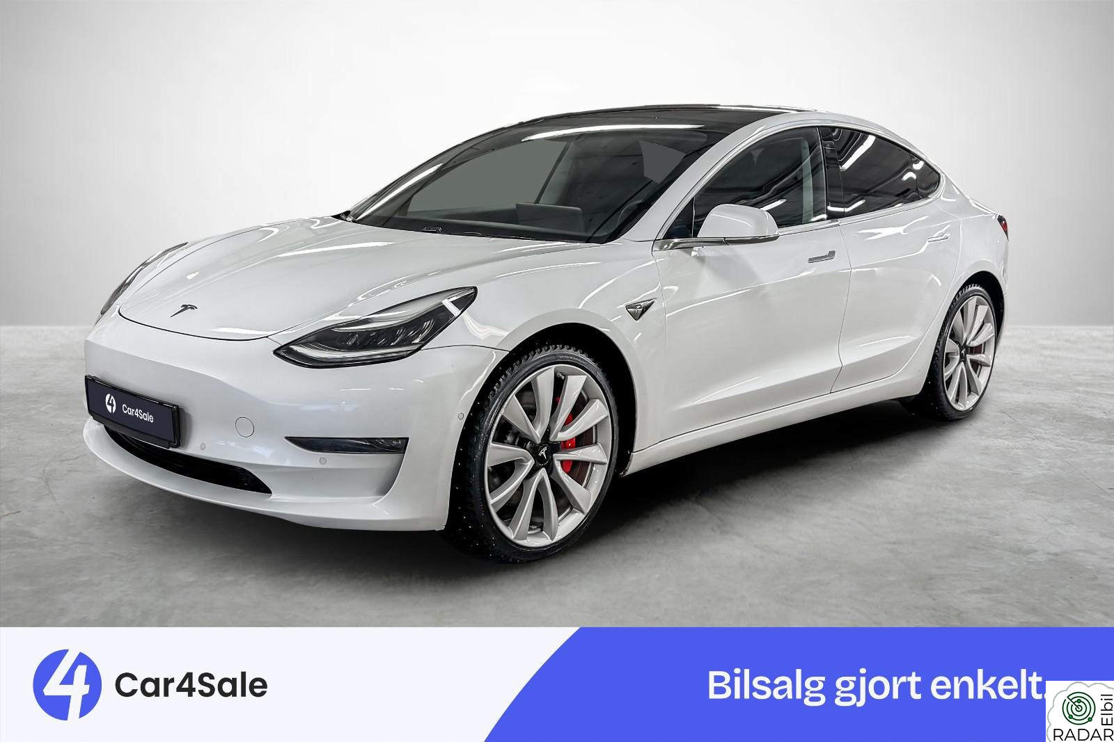 TESLA Model 3 Performance AWD 530km / Premium / AP / 1 Eier ++