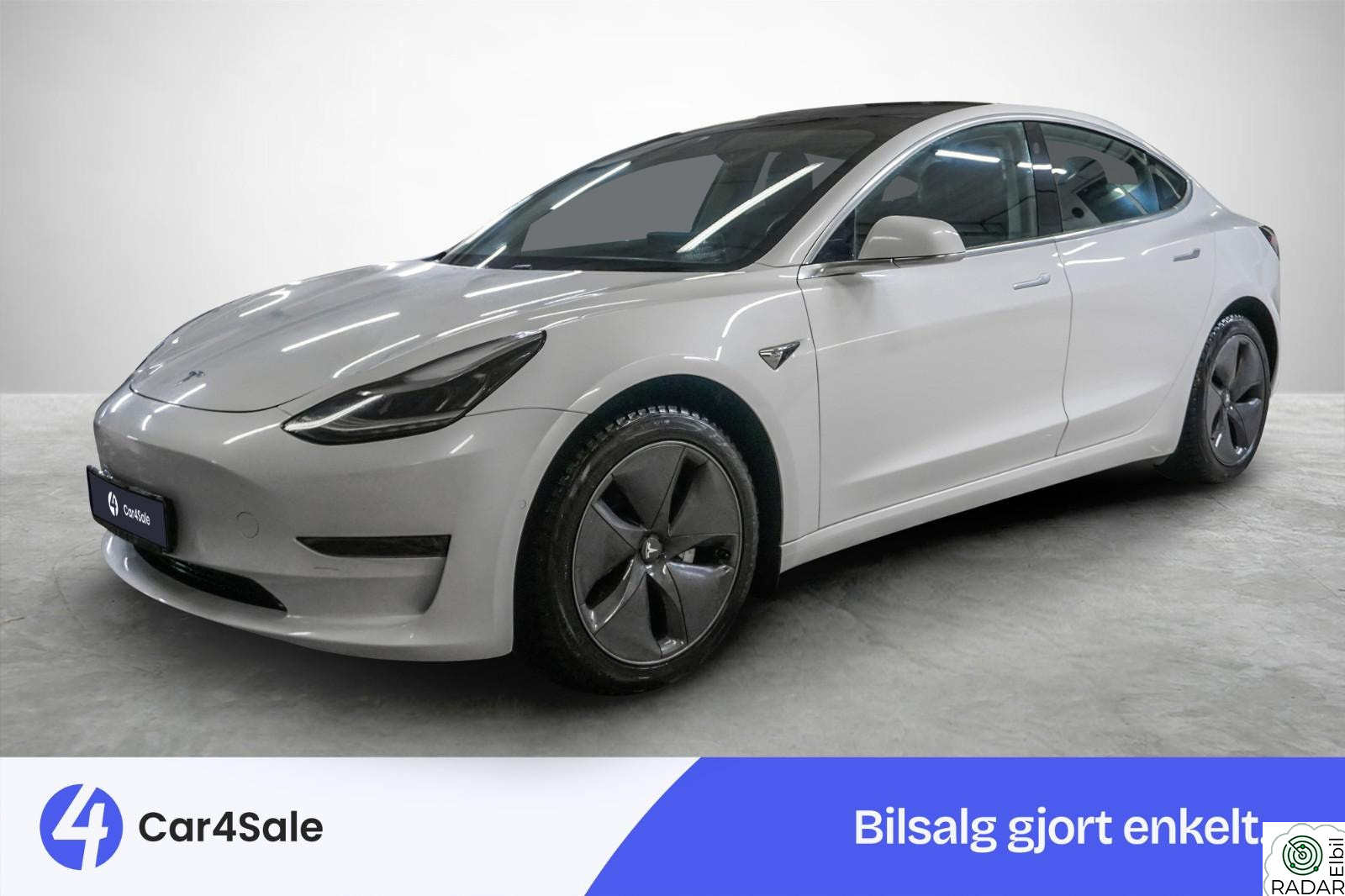 TESLA Model 3 Long Range AWD 560km/1 Eier/ EU 11.27/ S+V/ Krok/ Norsk