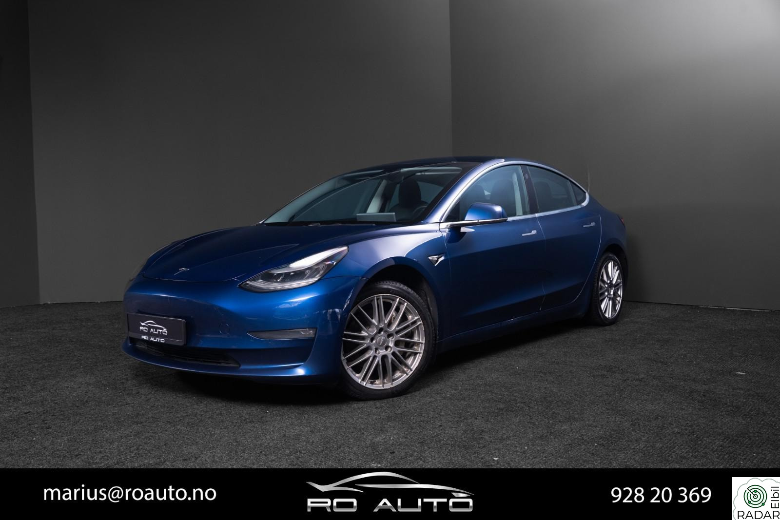 TESLA Model 3 LR AWD - Hengerfeste/Garanti/Autopilot/EU++