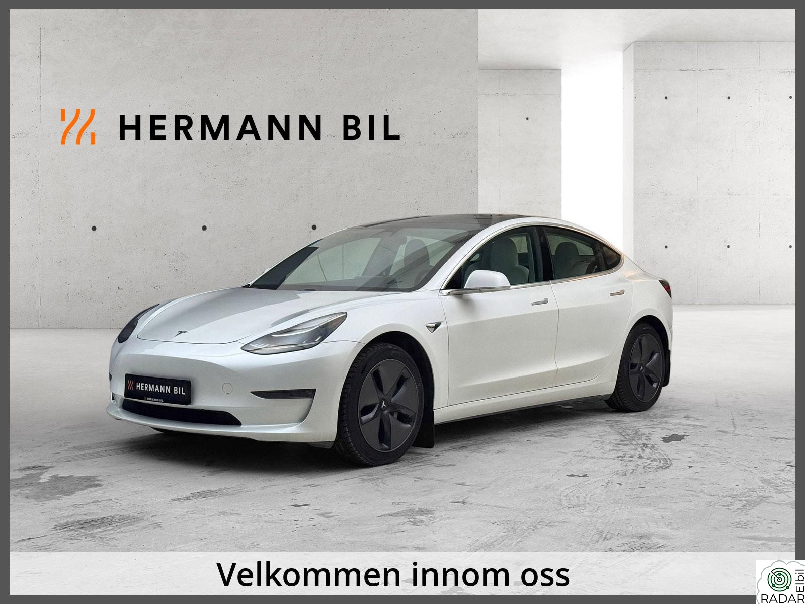 TESLA Model 3 Long Range 4x4/Krok/Skinn/Adaptiv.cruisekontroll/LED