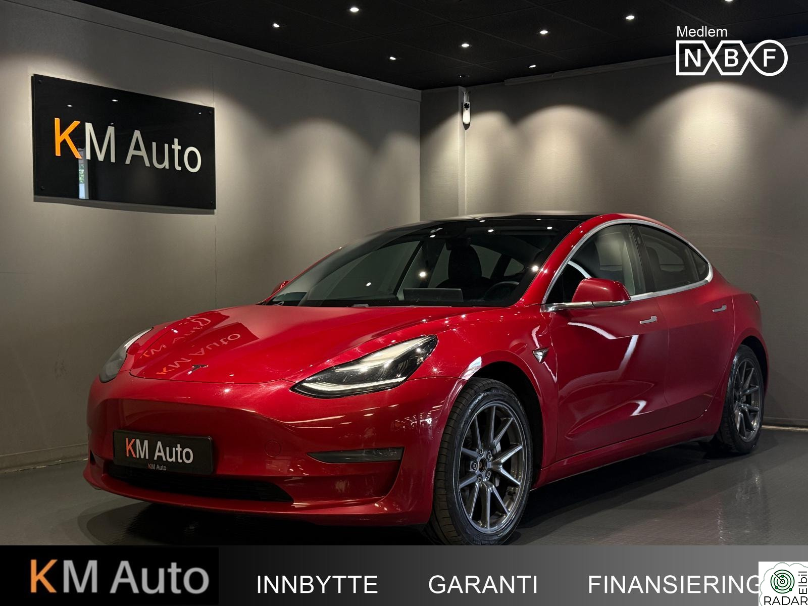 TESLA Model 3 LONG RANGE AWD/AUTO-PILOT/PANORAMA/KAMERA/NY EU++
