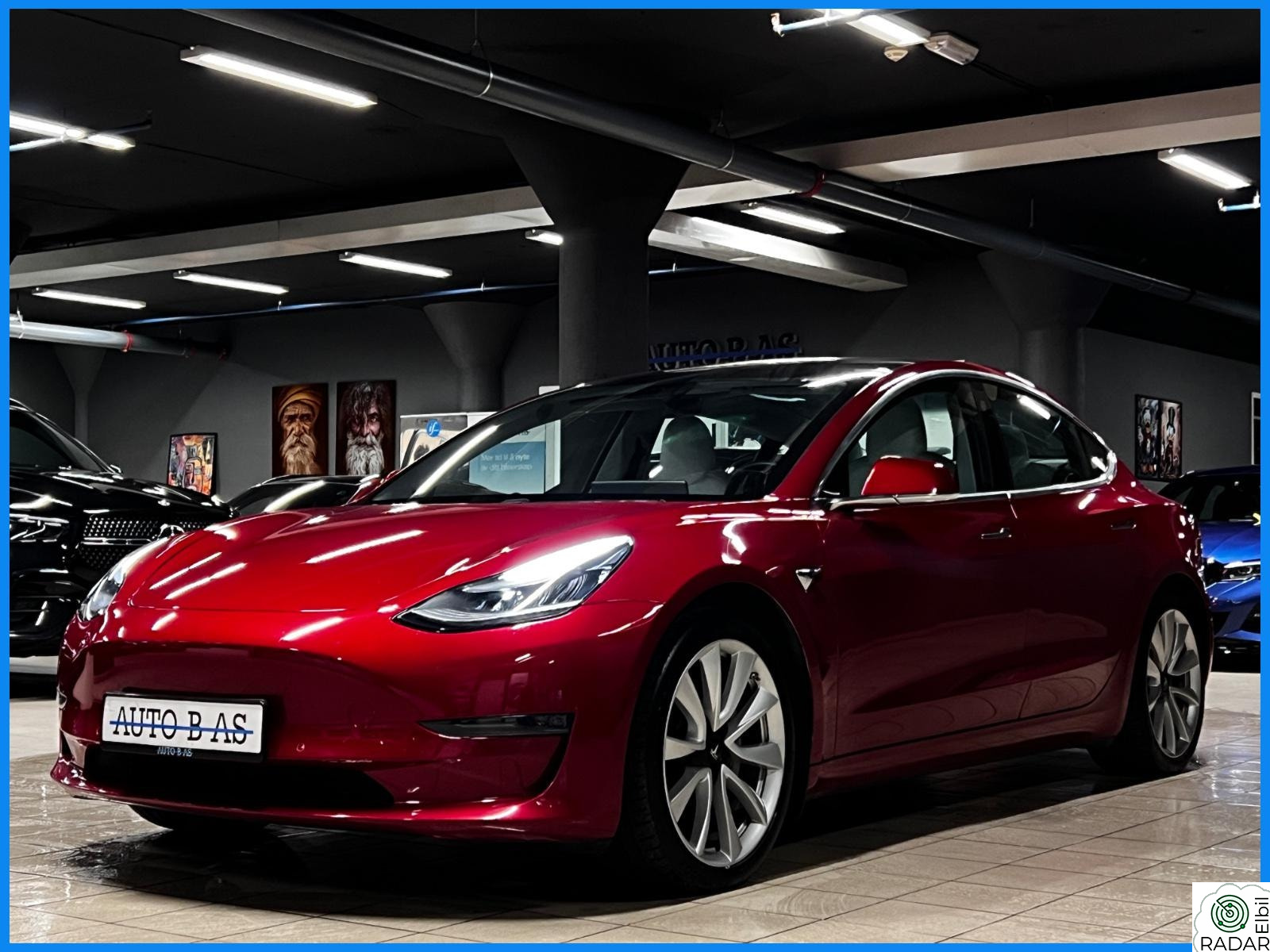 TESLA Model 3 LongRange - Premium - AWD - Norsk - Ny EU