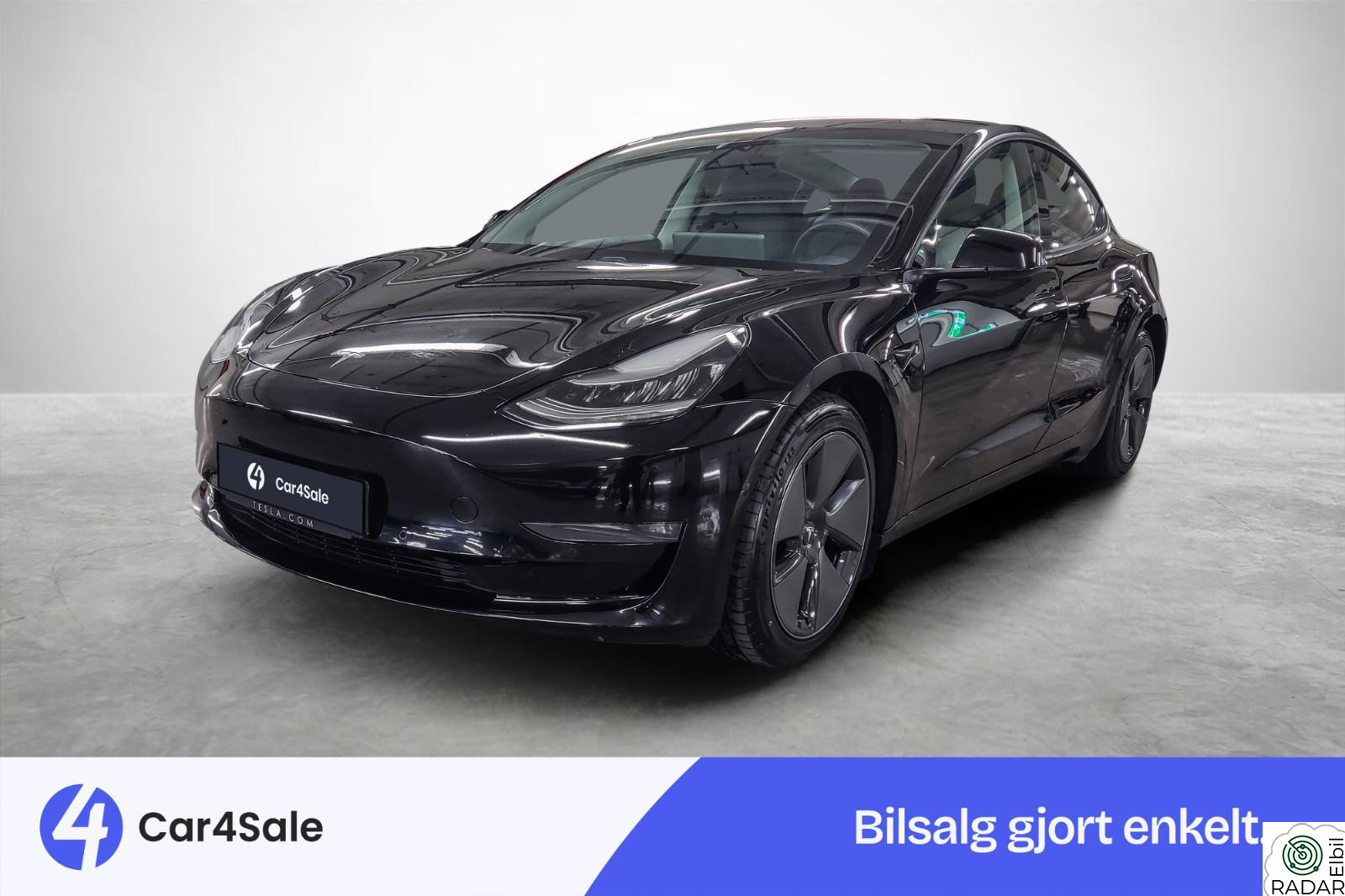 TESLA Model 3 Long Range 580km/ 1-Eier/ Garanti/ Krok/ S+V/ AP/ Norsk