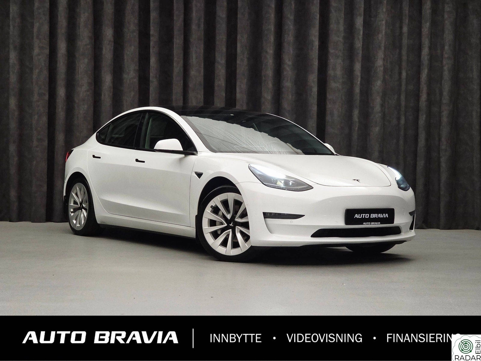 TESLA Model 3 LONG RANGE/DUAL MOTOR/580KM/INNBYTTE/V.PUMPE/KROK++