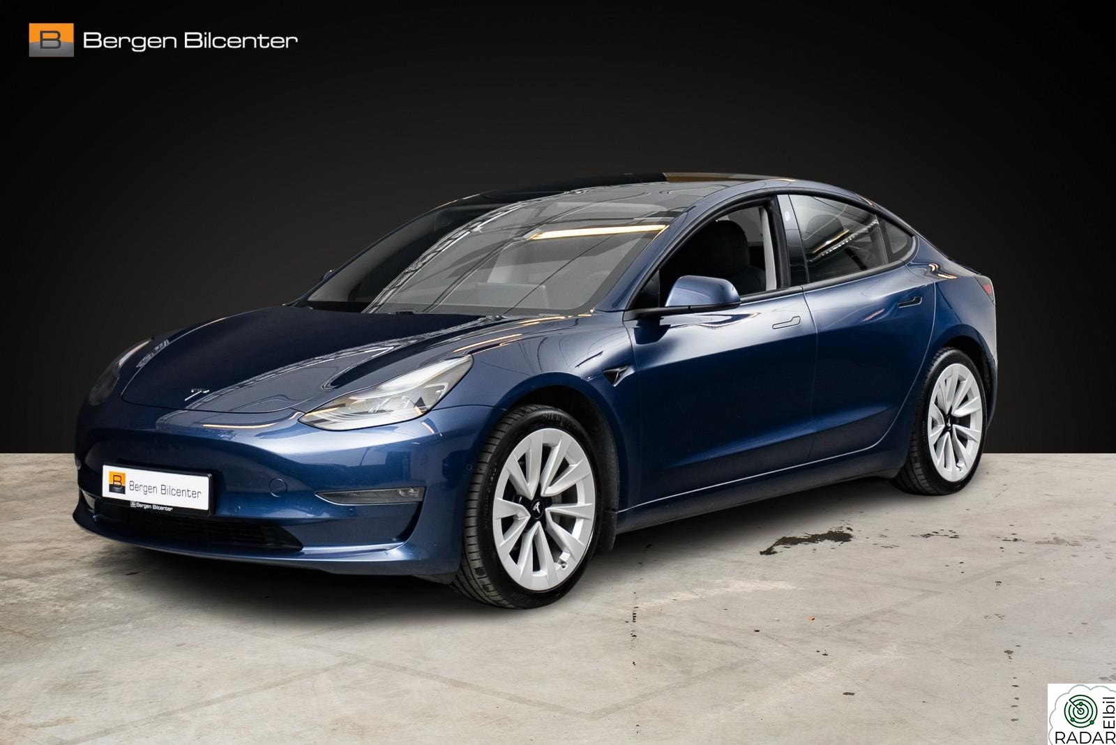 TESLA Model 3 Long Range AWD Skinn H.Feste EU-Ok til Mars 2027