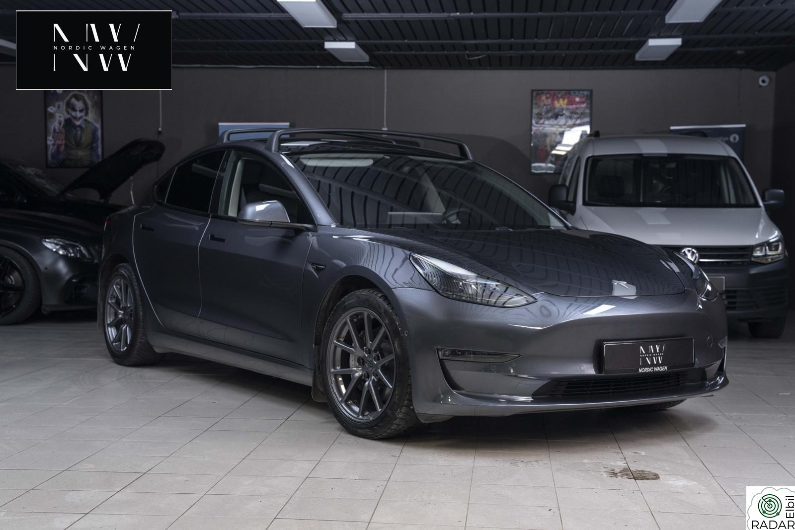 TESLA Model 3 Long Range AWD Skinn AP Premium V.Pumpe Skistativ
