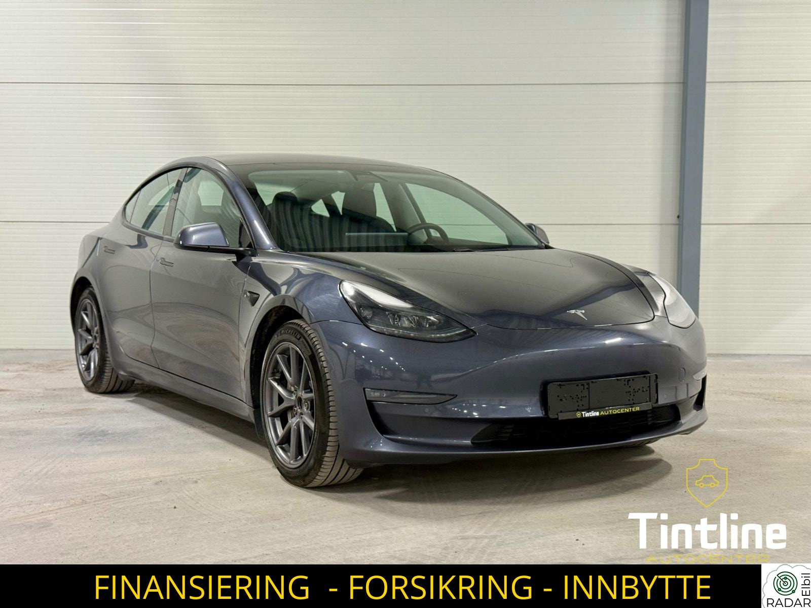 TESLA Model 3 Long Range AWD 580KM 498HK/KROK/SKINN/1-EIER+