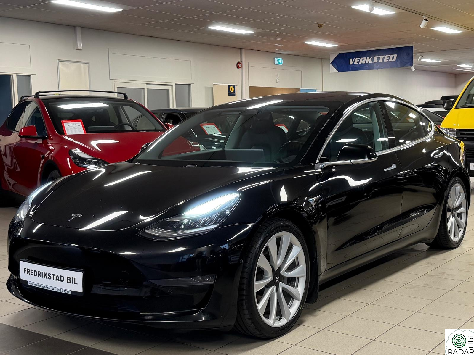 TESLA Model 3 LONG RANGE-4WD-PREMIUM-PANO-APP-ADAPTIV CRUISE-GARANTI