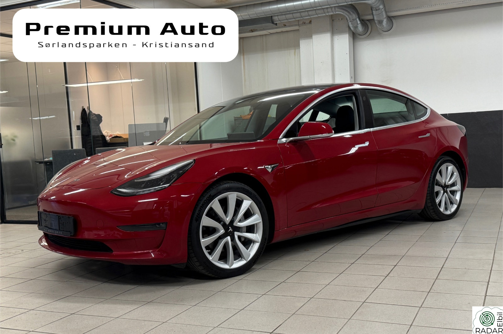 TESLA Model 3 Long Range 4x4 Dual Motor/Homelink/1 år garanti