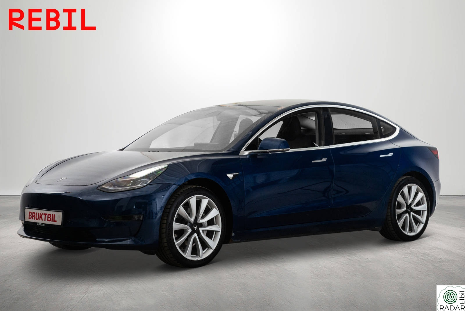 TESLA Model 3 560Km(75kWh)LR/Autopilot/Premium Lyd/R.Kam/Pano/MCU2