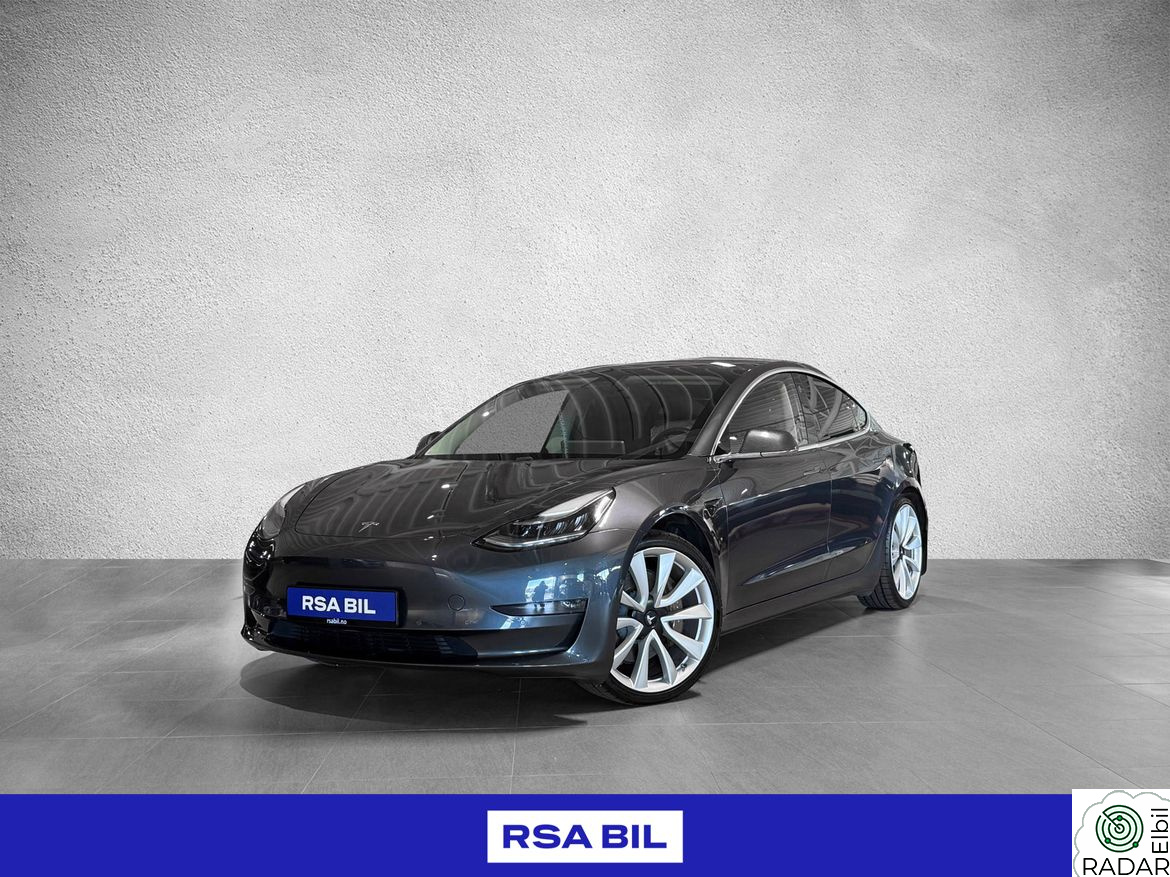 TESLA Model 3 Performance, 4x4, 530km rekkevidde, Garanti!