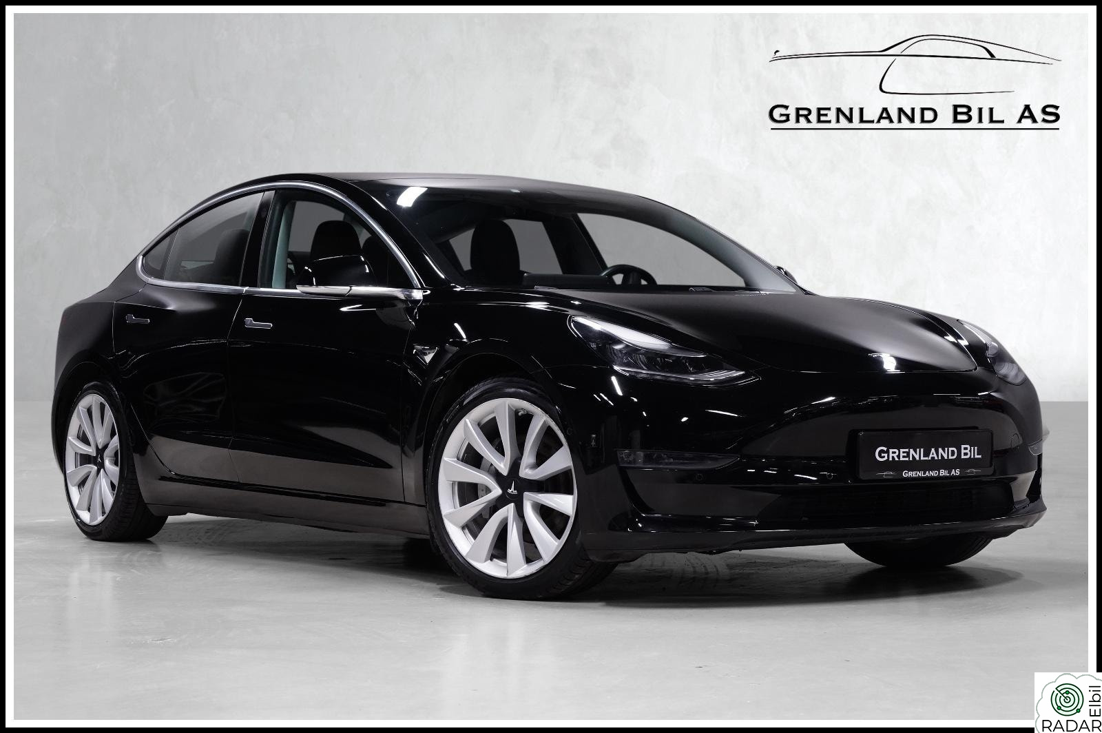 TESLA Model 3 LR AWD Autopilot PremiumLyd Vinterpakke Sportshjul Pano