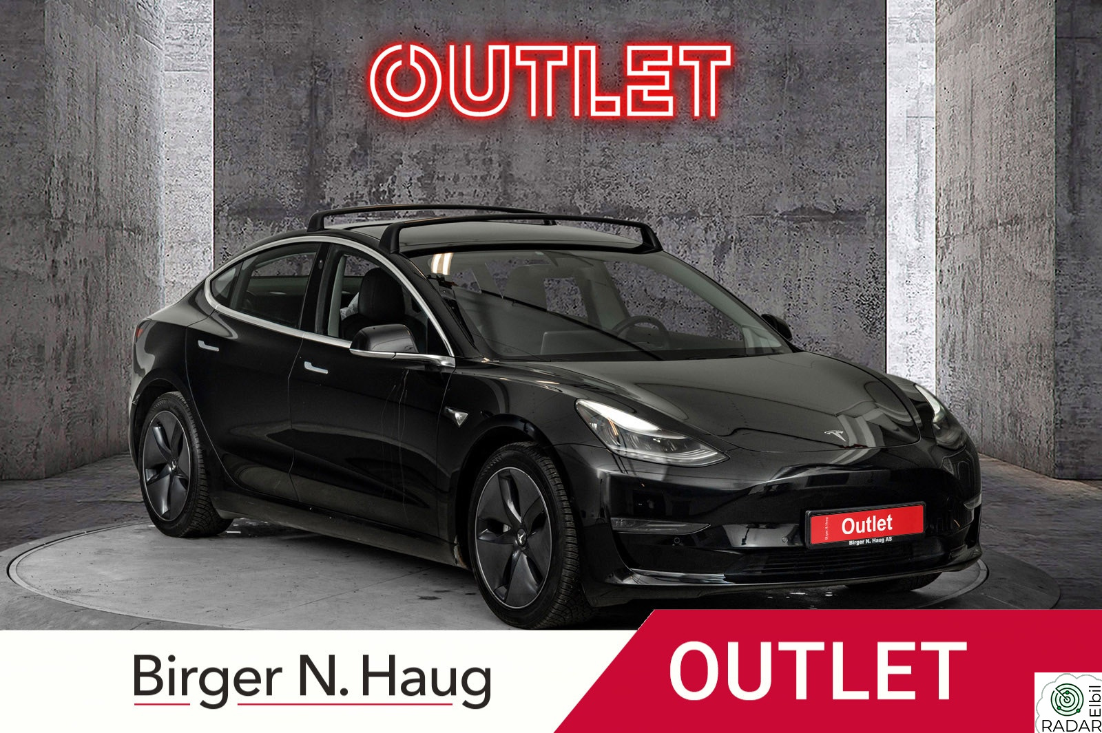 TESLA Model 3 Long Range AWD OUTLET | STERK NEDSATT! SPAR 15 000,-