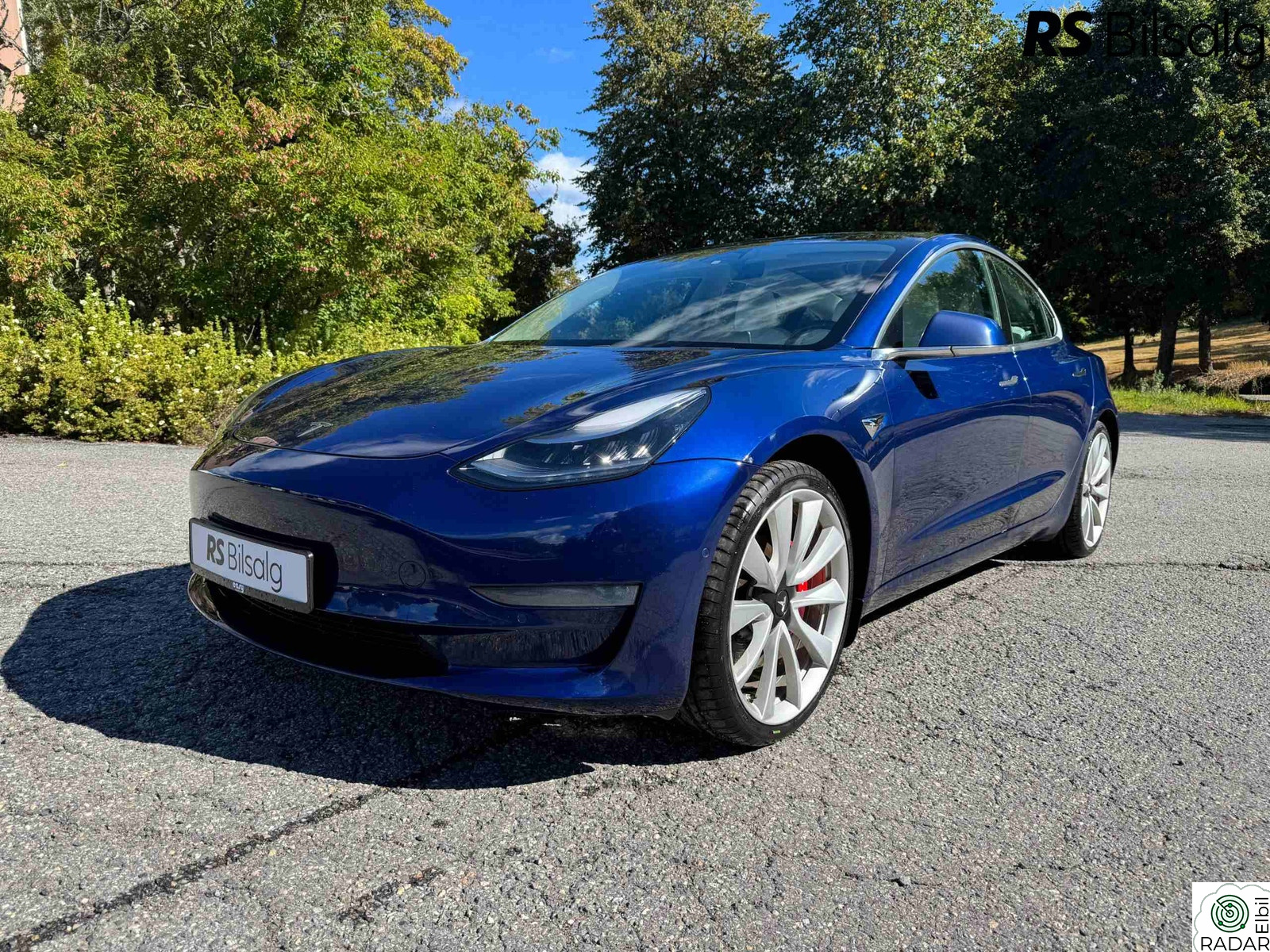 TESLA Model 3 PERFORMANCE/LR/AWD/1 EIER/20" Sommer og vinter