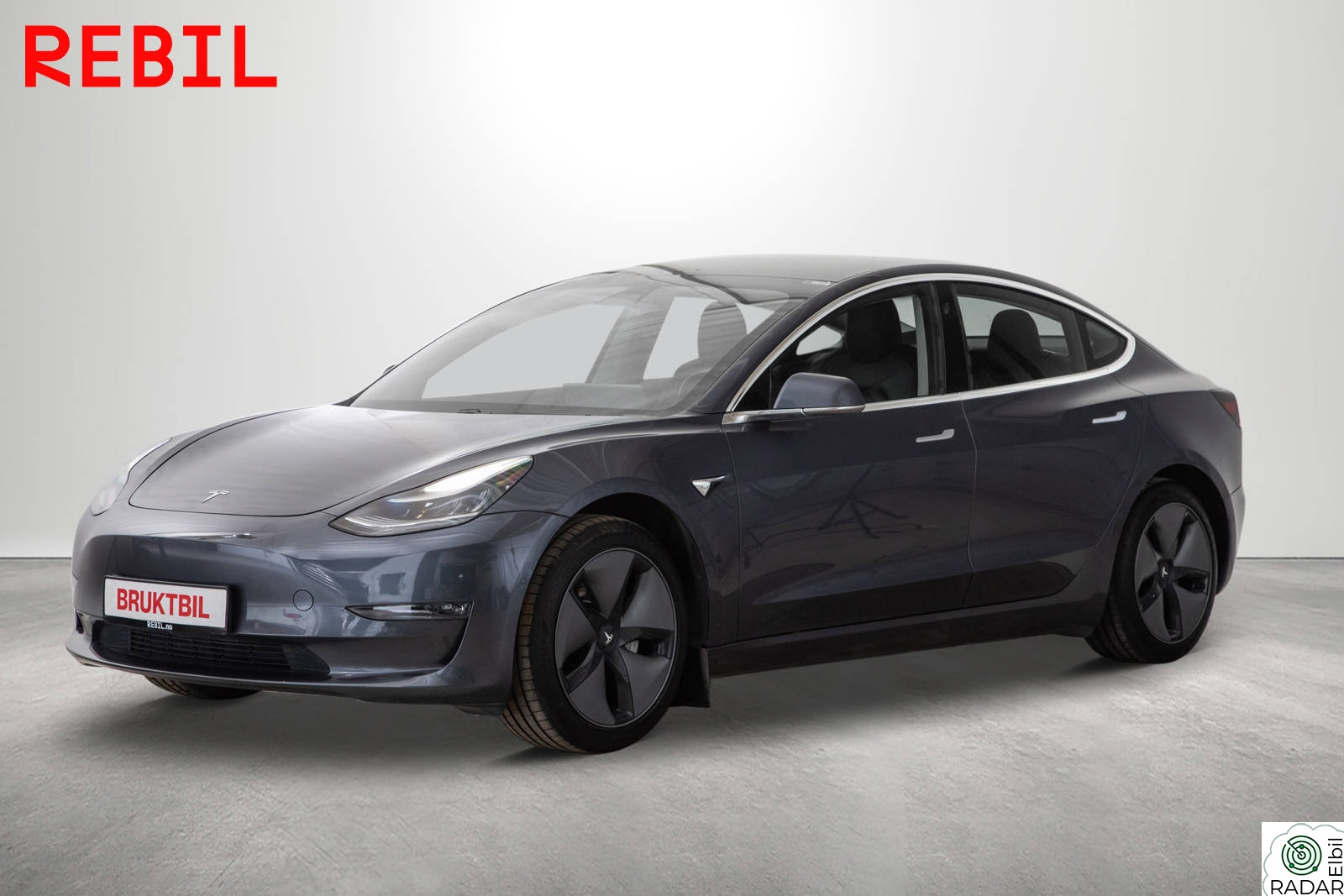 TESLA Model 3 LongRange/AP/PremiumLyd/MCU2/Pano/Skinn/AWD/Krok