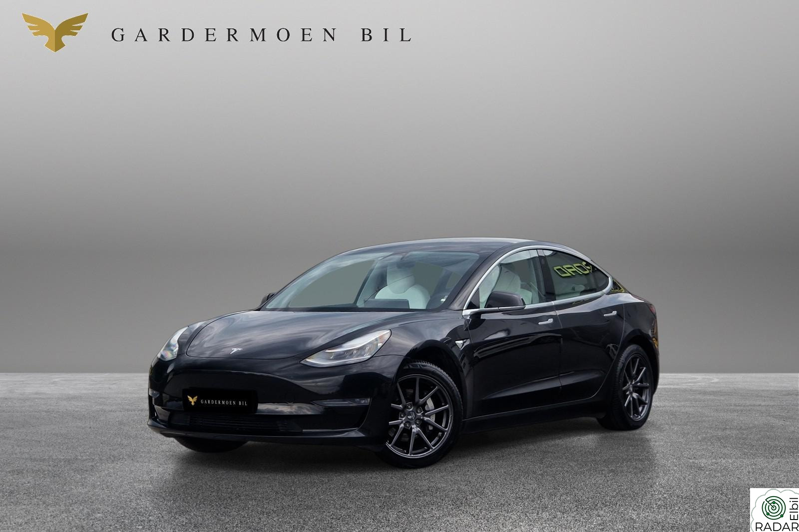 TESLA Model 3 Long Range/Dual Motor/560km/AP/Hengerfeste/Hvite seter