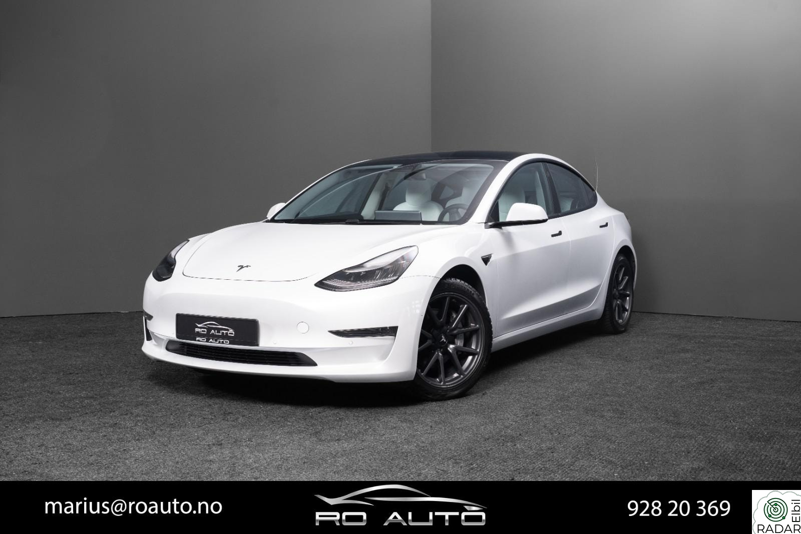 TESLA Model 3 LR AWD - Facelift/Krok/Premium/Varmepumpe++