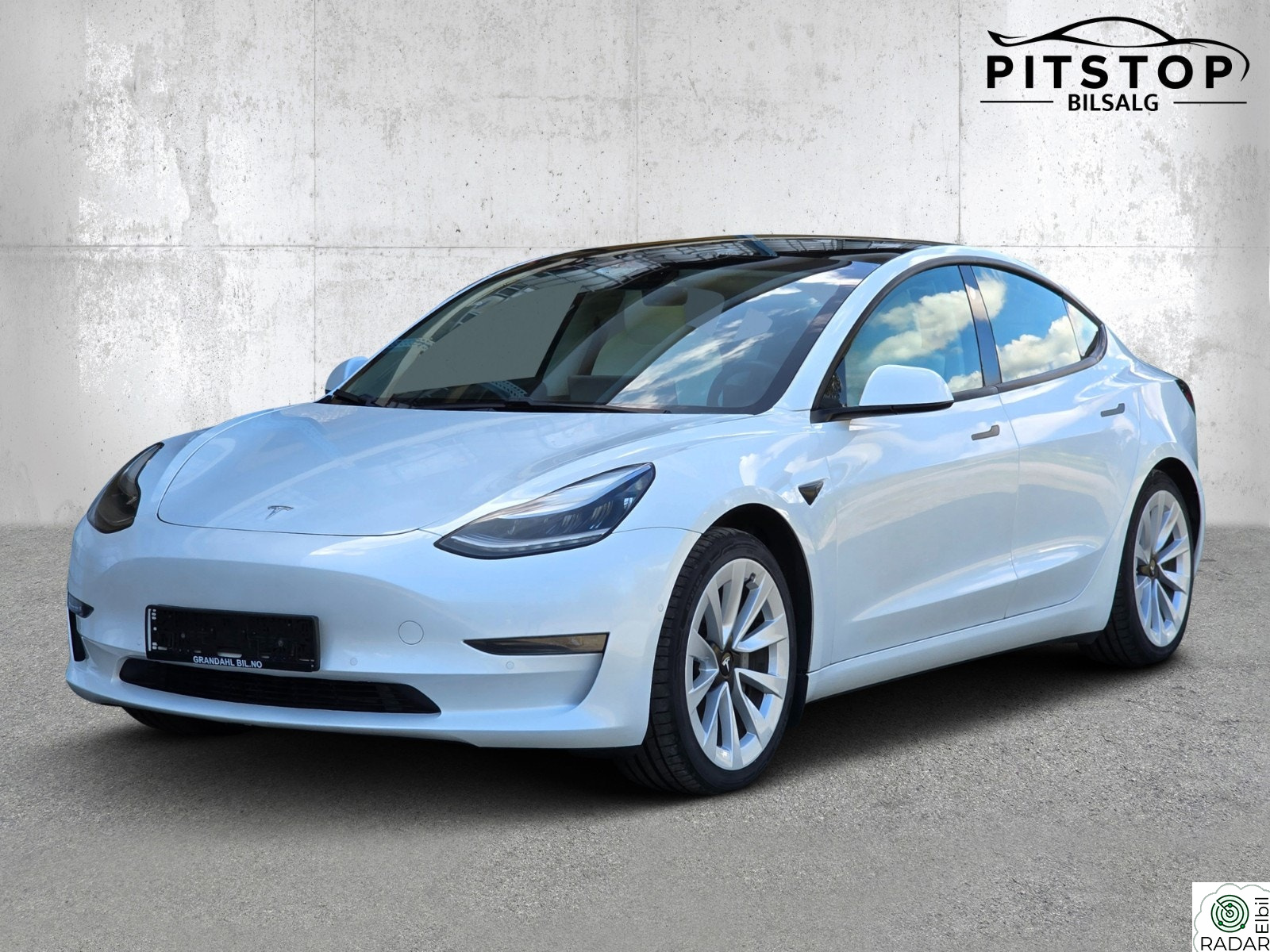TESLA Model 3 LR AWD 580km Autopilot HW3 Varmepumpe Krok Euok 08/28