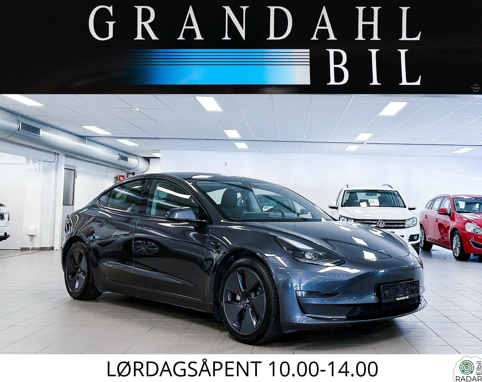 TESLA Model 3 LR DM 4WD AUTOPILOT H.FESTE WLTP 580KM - TAR INNBYTTE