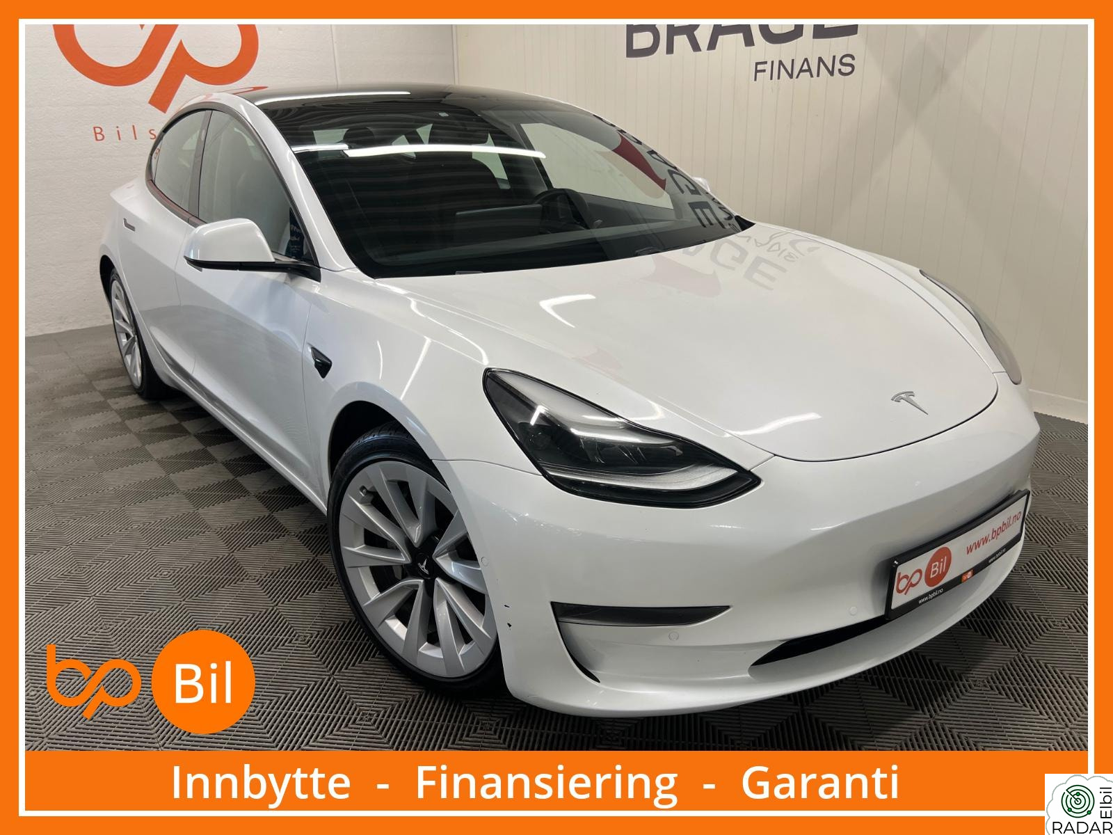 TESLA Model 3 LONG RANGE 580KM* AWD* HENGERFESTE* KAMERA* PANO* SKINN