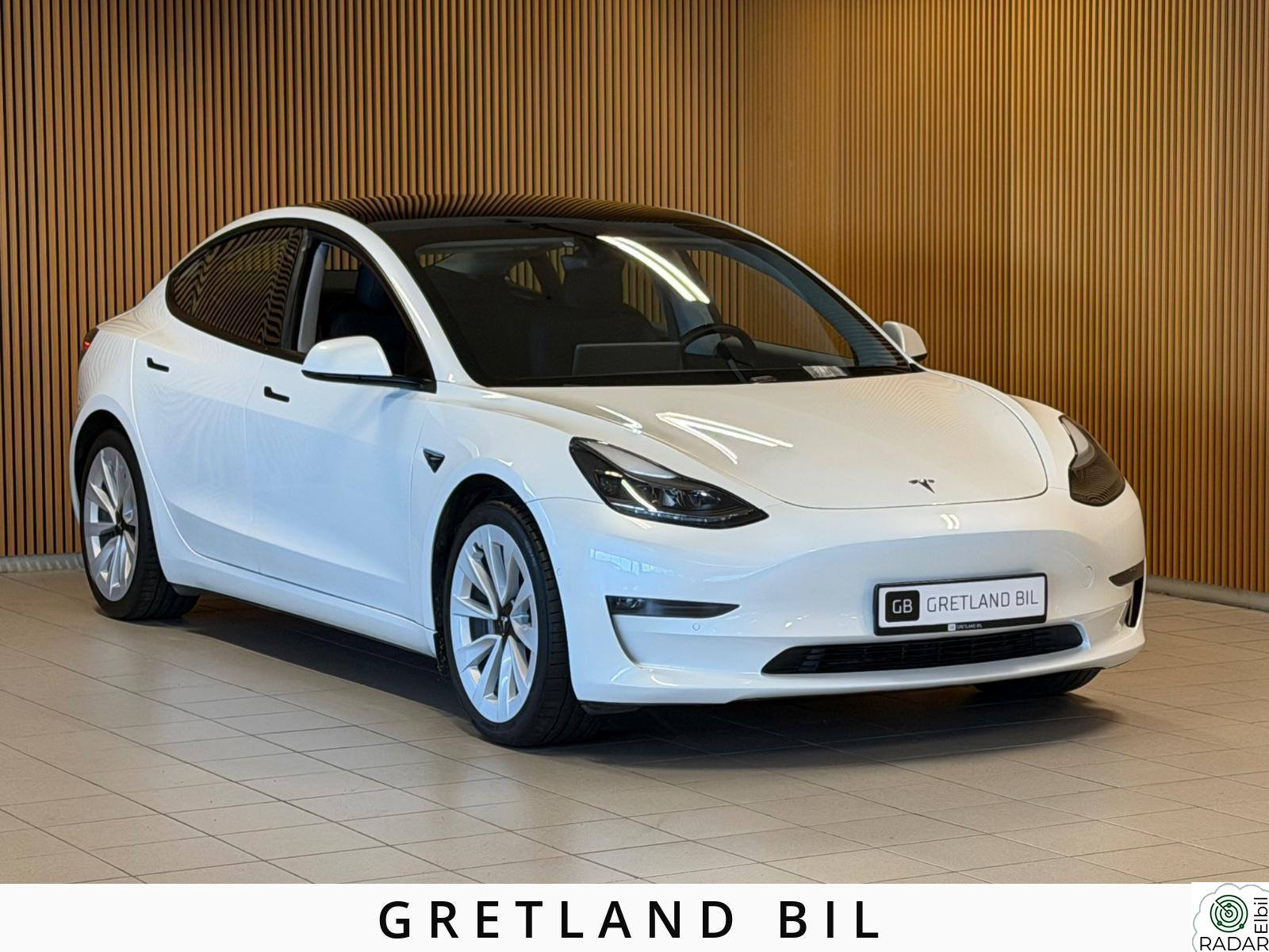 TESLA Model 3 LONG RANGE AWD / SKINN / KAMERA / PANORAMA / NAVI