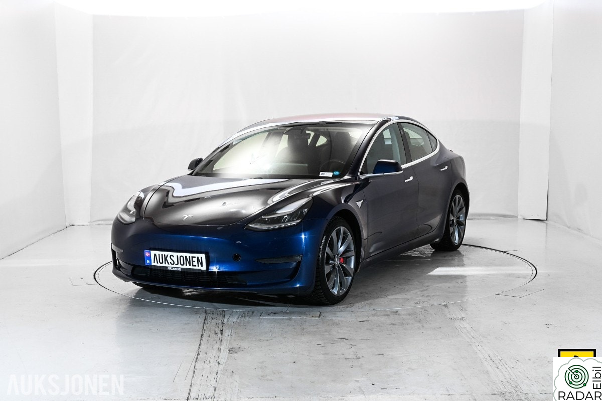 TESLA Model 3 PERFORMANCE AWD AUTOPILOT NAVI KAMERA PANO