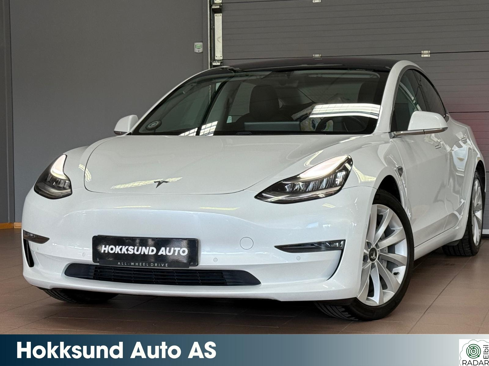 TESLA Model 3 Long range AWD /Acc/FSD/Forbedret akselerasjon/S+V hjul