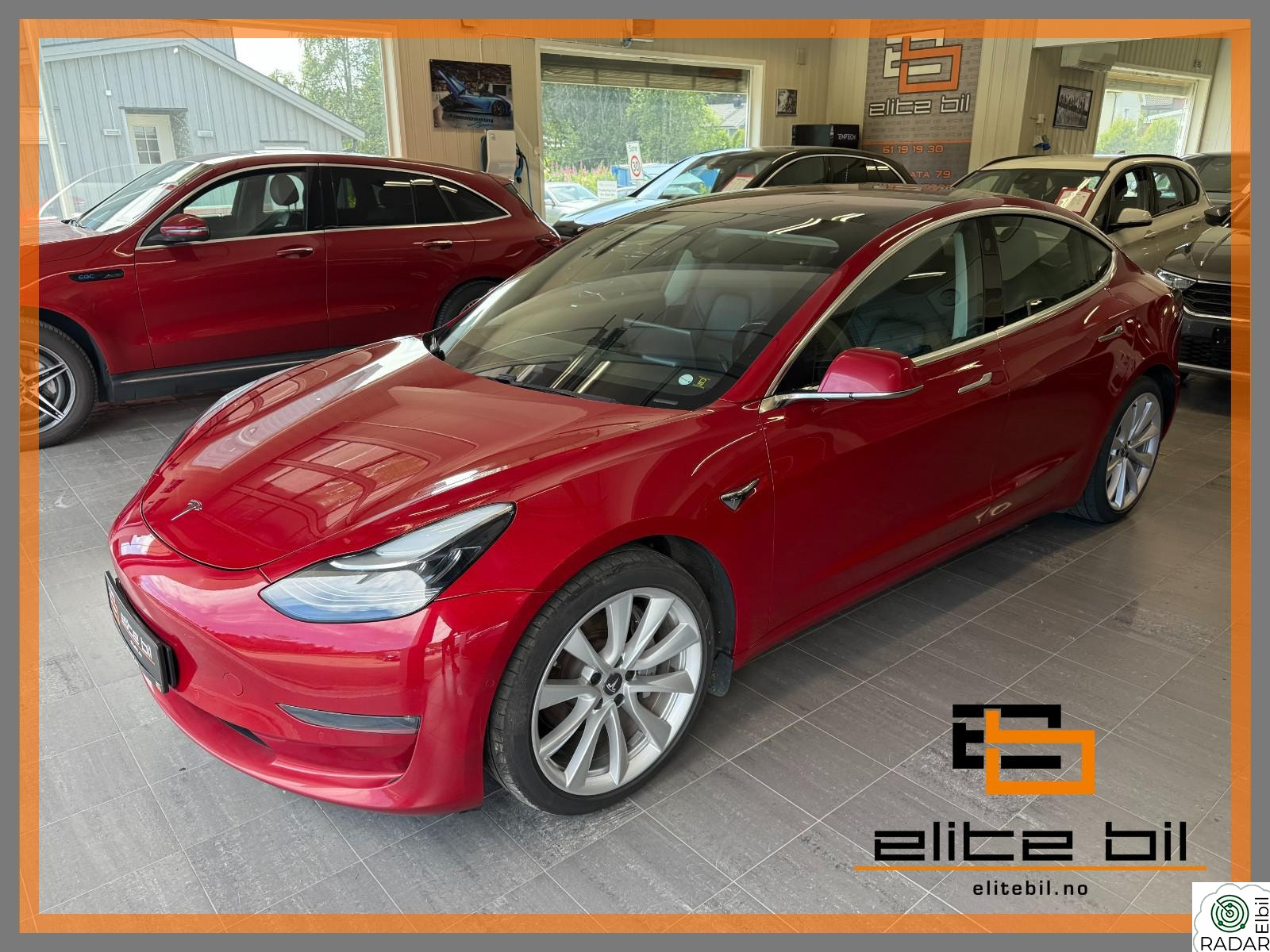 TESLA Model 3 Long Range AWD 462hk |Autopilot|Navi|Skinn|360|+++