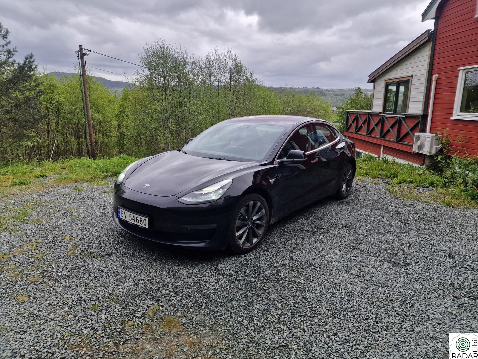 TESLA Model 3 Long range, NYTT Hovedbatteri, NY EU.