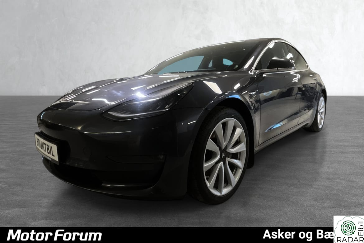 TESLA Model 3 Long Range AWD | PREMIUM | SKINN | AP | S+V | INNBYTTE