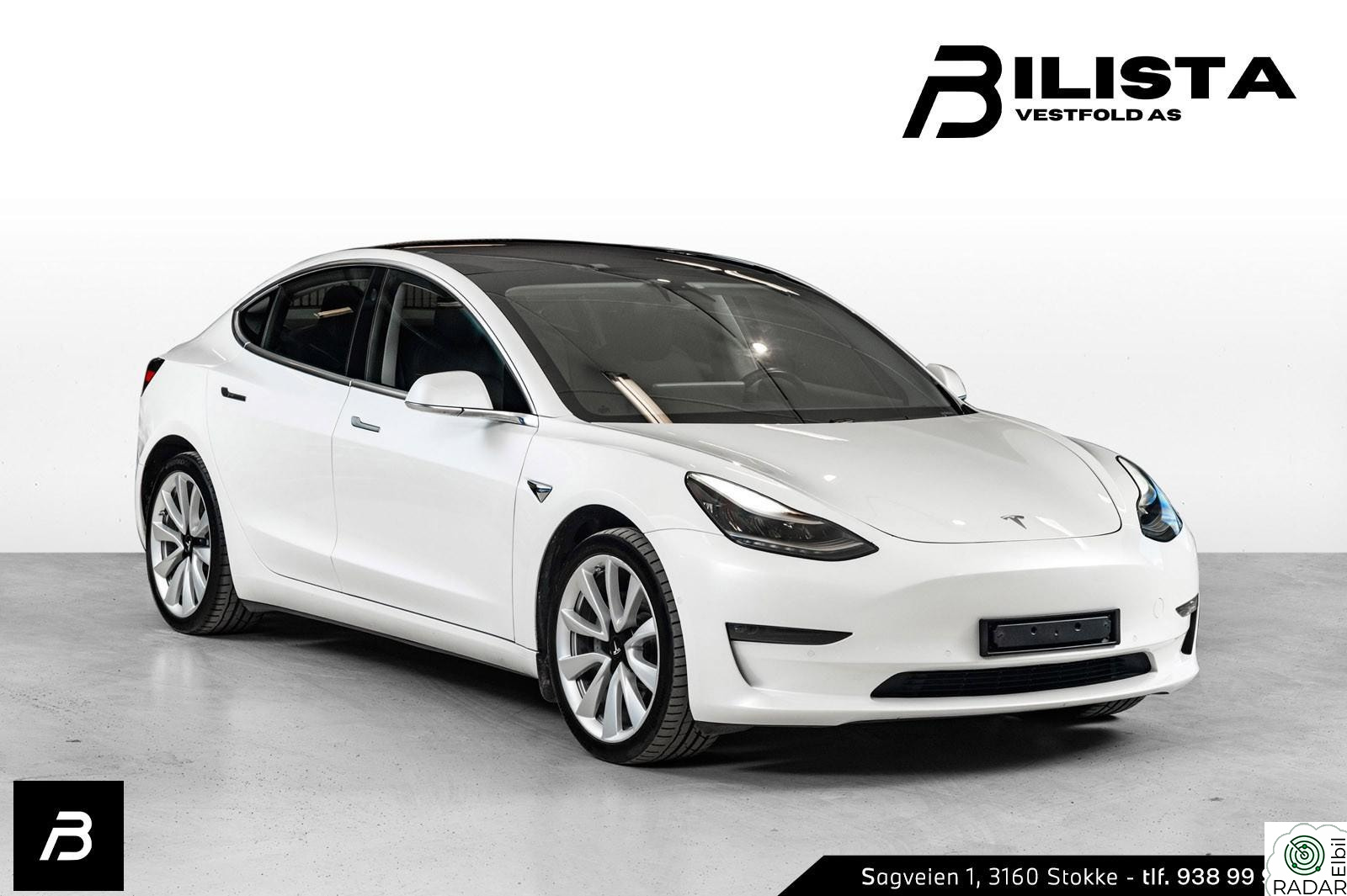 TESLA Model 3 Long Range Premium 560km Premium 4x4 19" ny EU