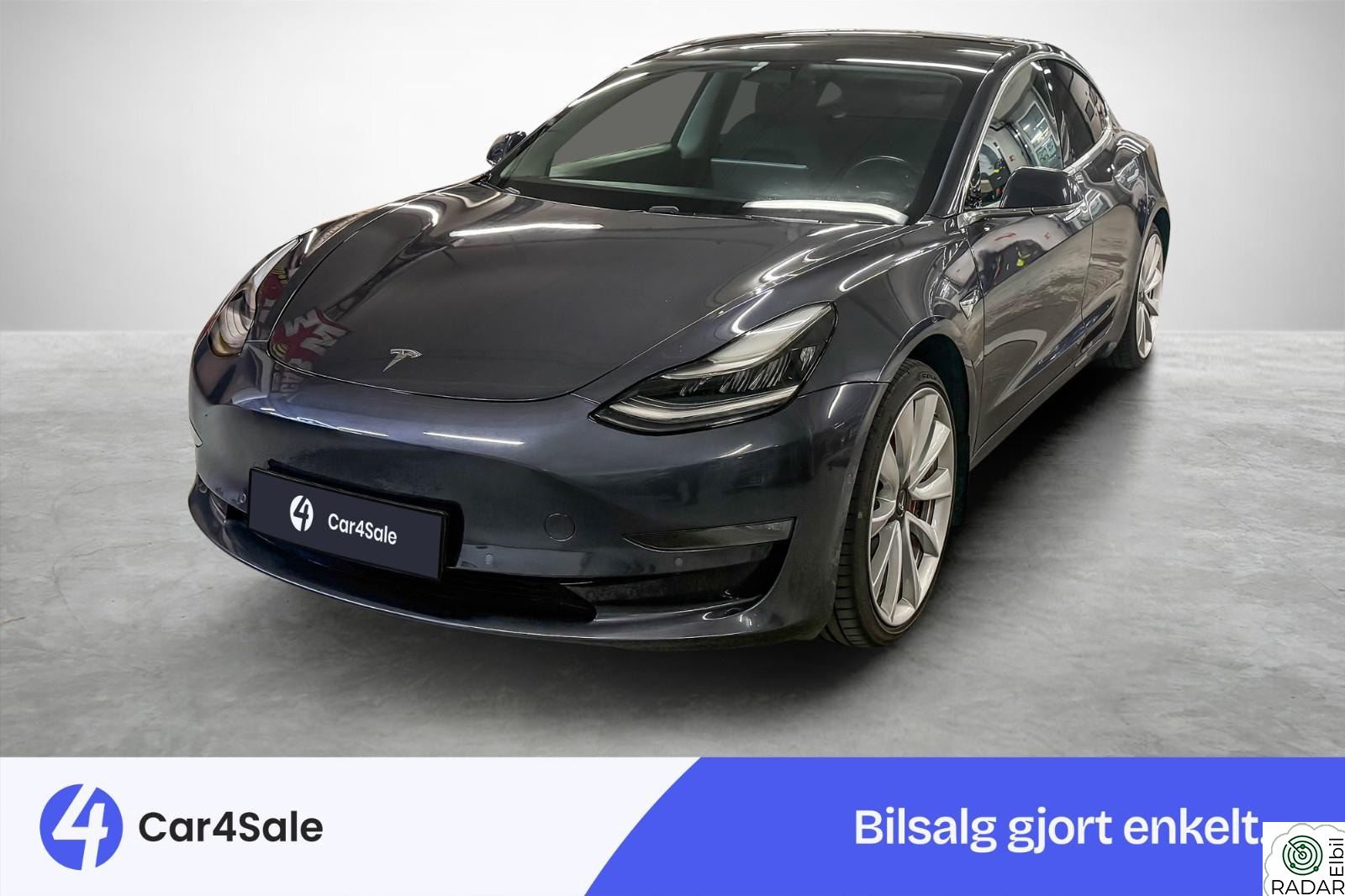 TESLA Model 3 Performance AWD / 530km / Premium / 20"/ EU27 / Norsk