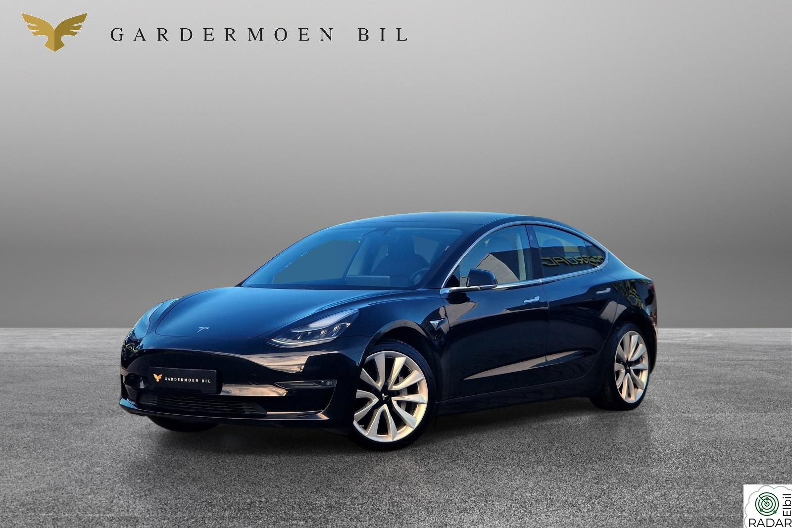 TESLA Model 3 Long Range AWD/560km/Premium lyd/Skinn/Pano/EU 2027