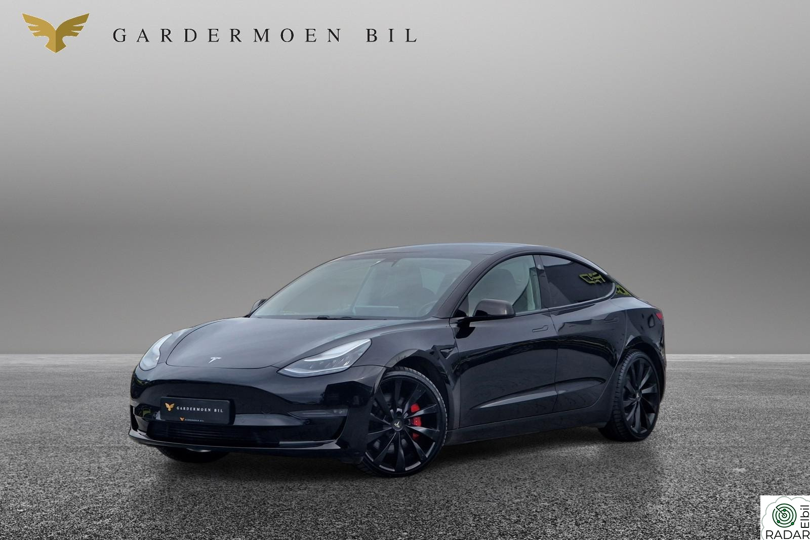 TESLA Model 3 Dual Motor/Performance/FSD Autopilot/Premium/20" hjul