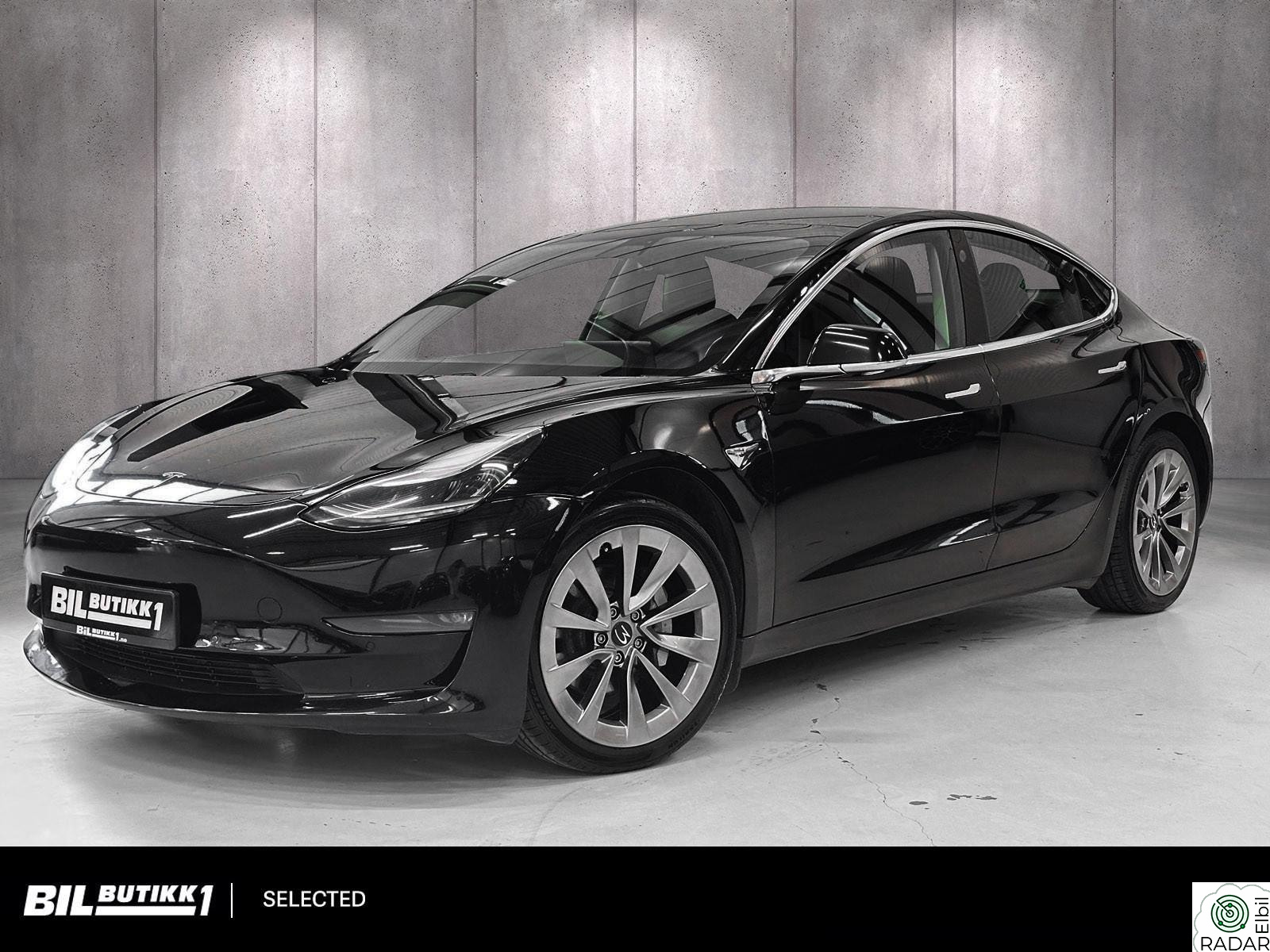 TESLA Model 3 Long Range AWD / Panorama / 19" / Premium lyd / ACC ++