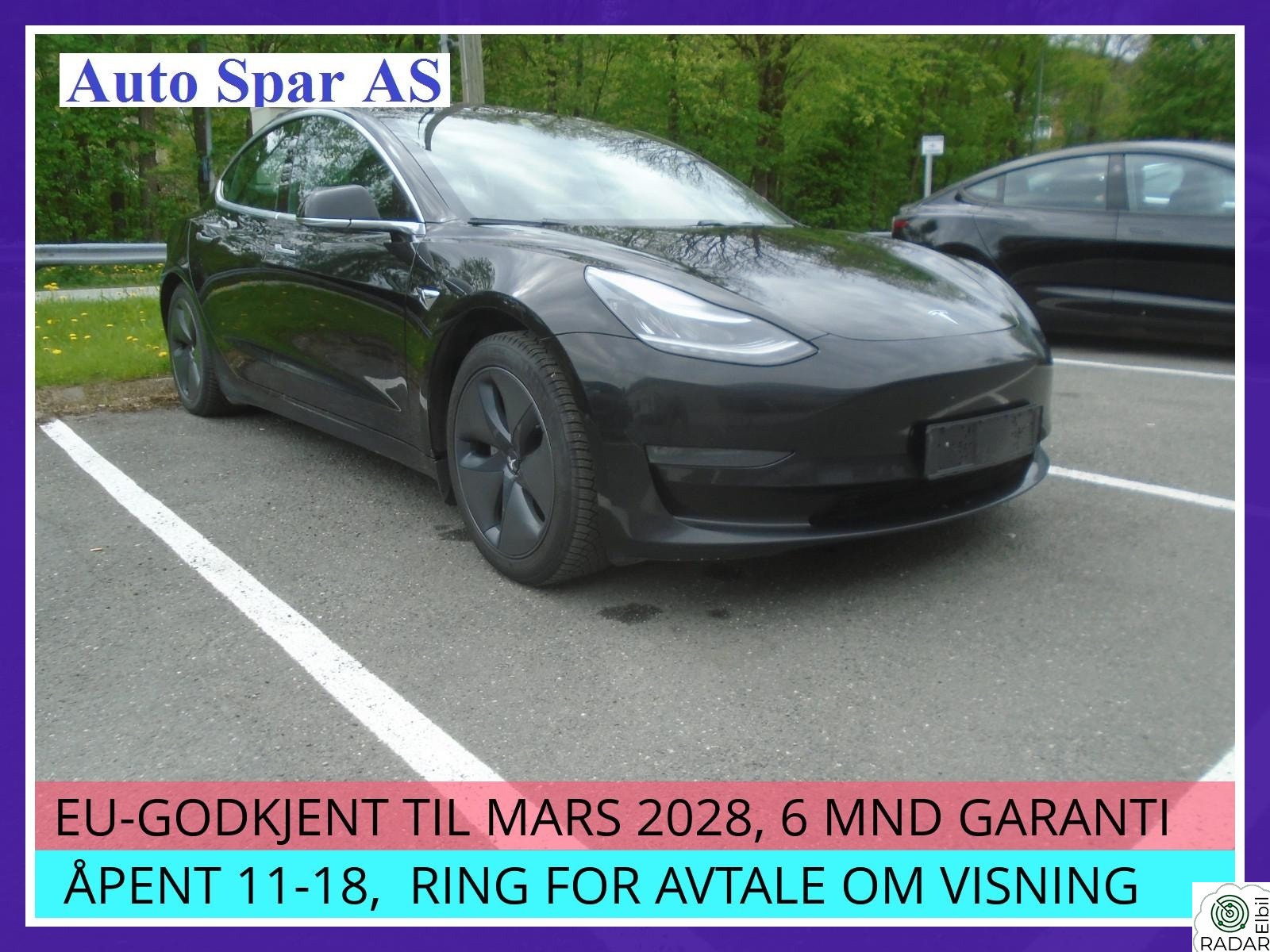 TESLA Model 3 LONG-RANGE DUAL MOTOR AWD 4D SKINN, KROK, PANORAMA