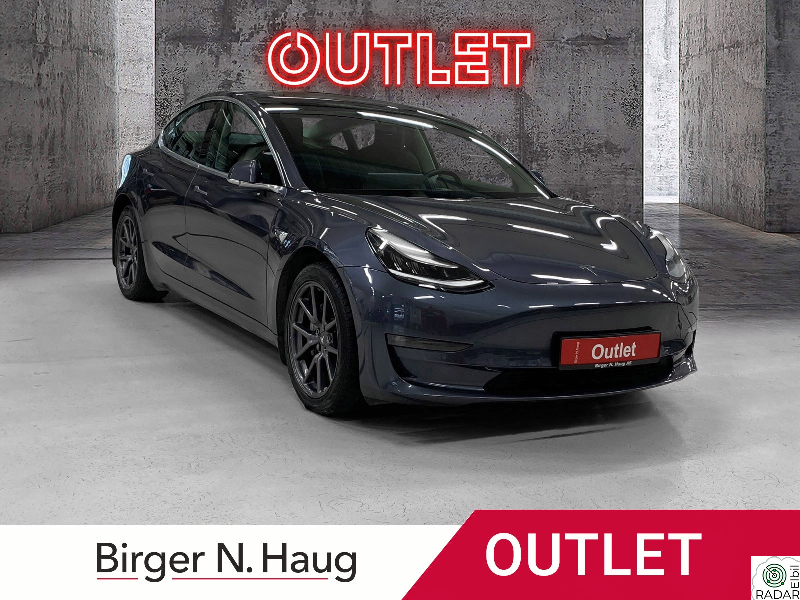 TESLA Model 3 Long Range AWD OUTLET|LONG RANGE|NAV|S+V|DAB|KROK|FSD
