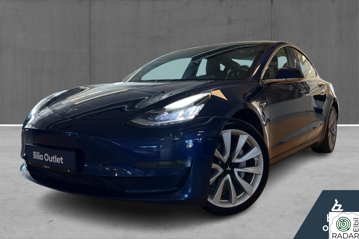 TESLA Model 3 Long Range AWD Premium Skinn, Autopilot, H.feste