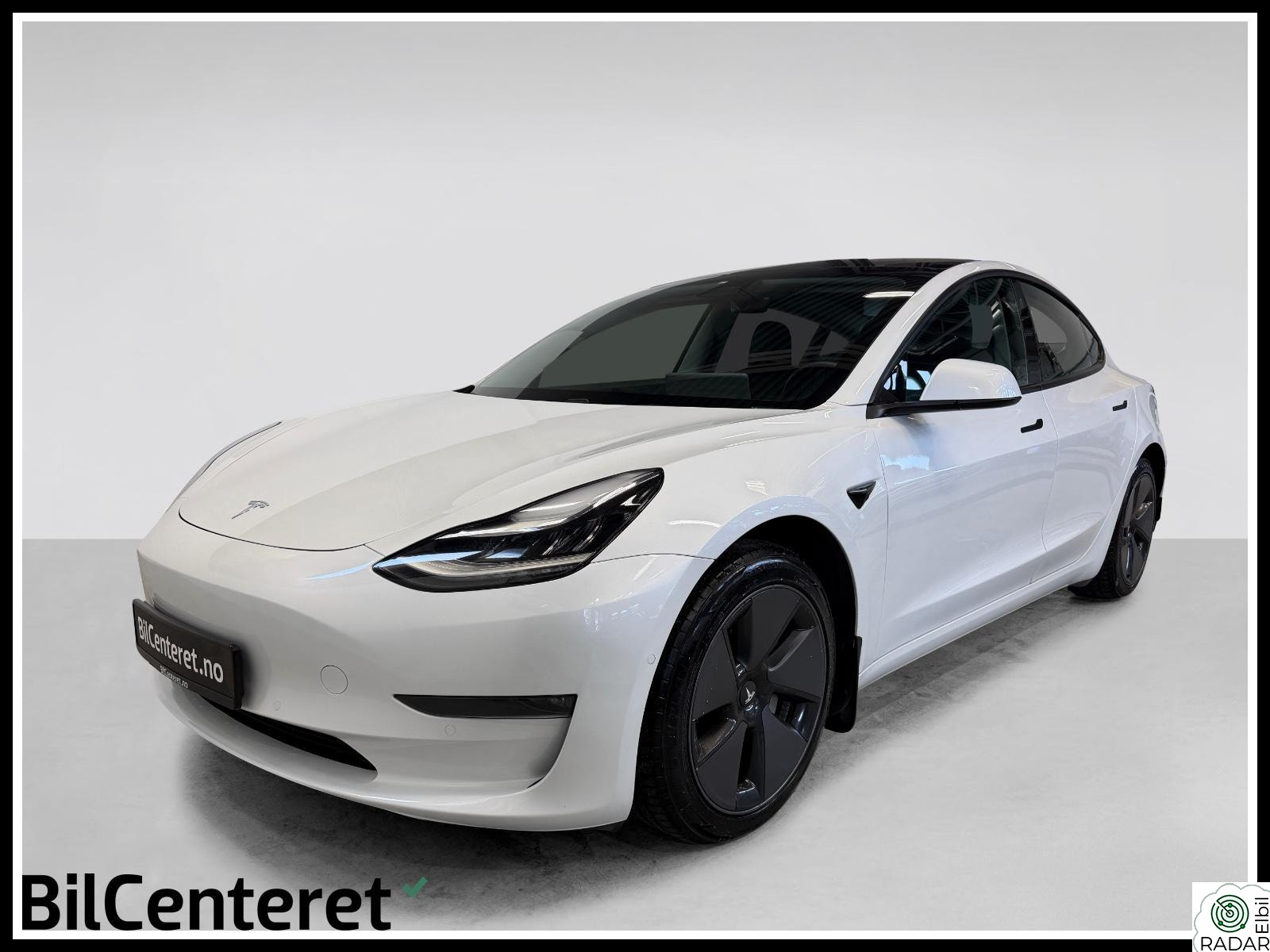 TESLA Model 3 LONGE RANGE AWD PREMIUM PANO SKINN R.KAM HENGERFESTE ++